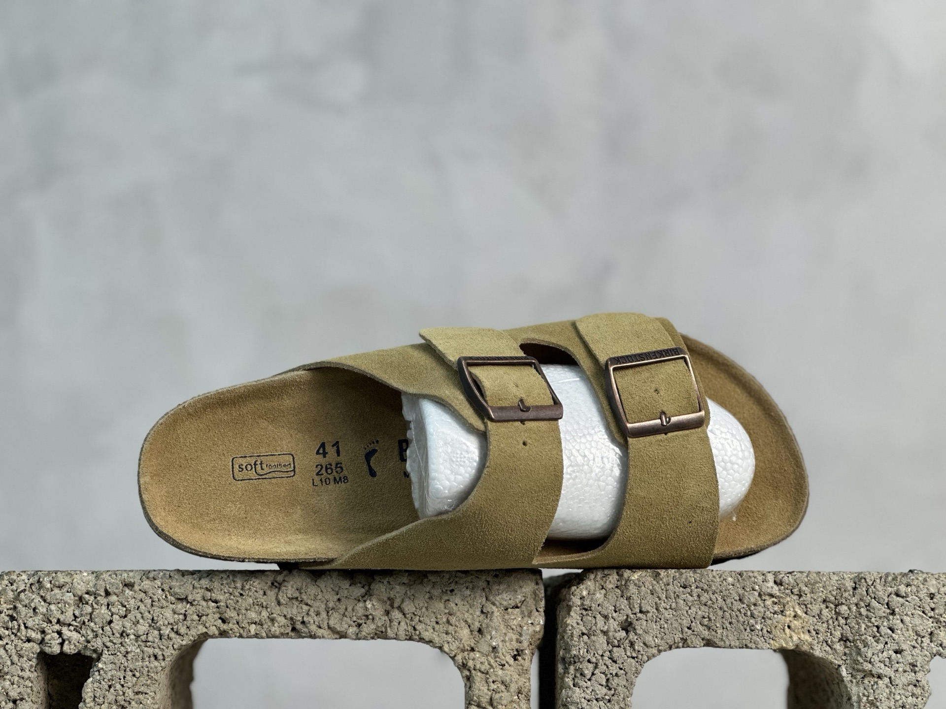  
莞产原厂 博肯Birkenstock Arizona Sandals Suede 亚利桑那系列双搭扣