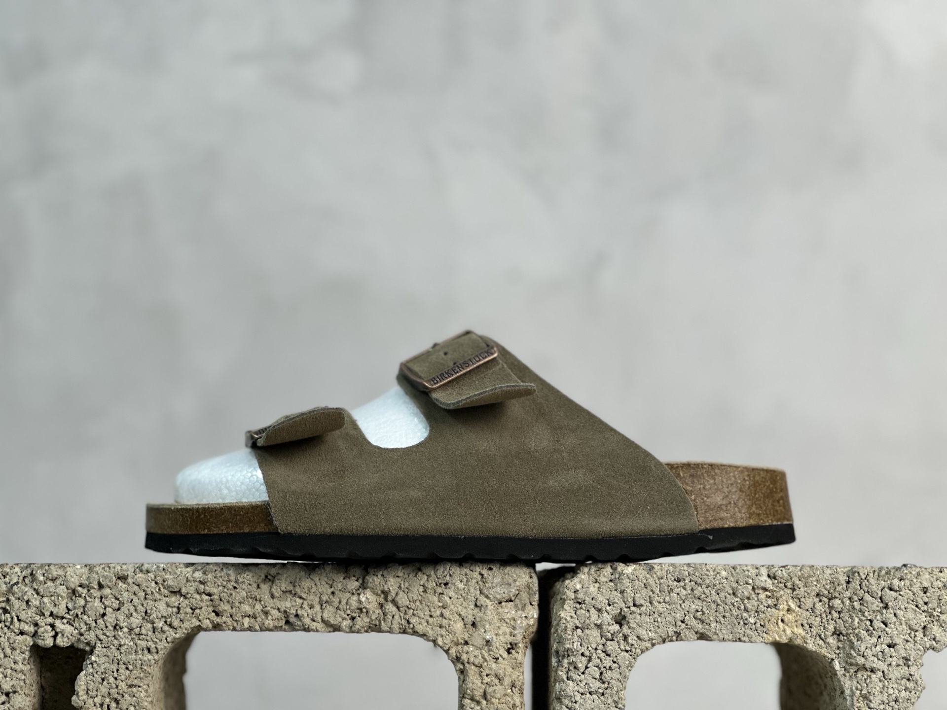 
莞产原厂 博肯Birkenstock Arizona Sandals Suede 亚利桑那系列双搭扣可