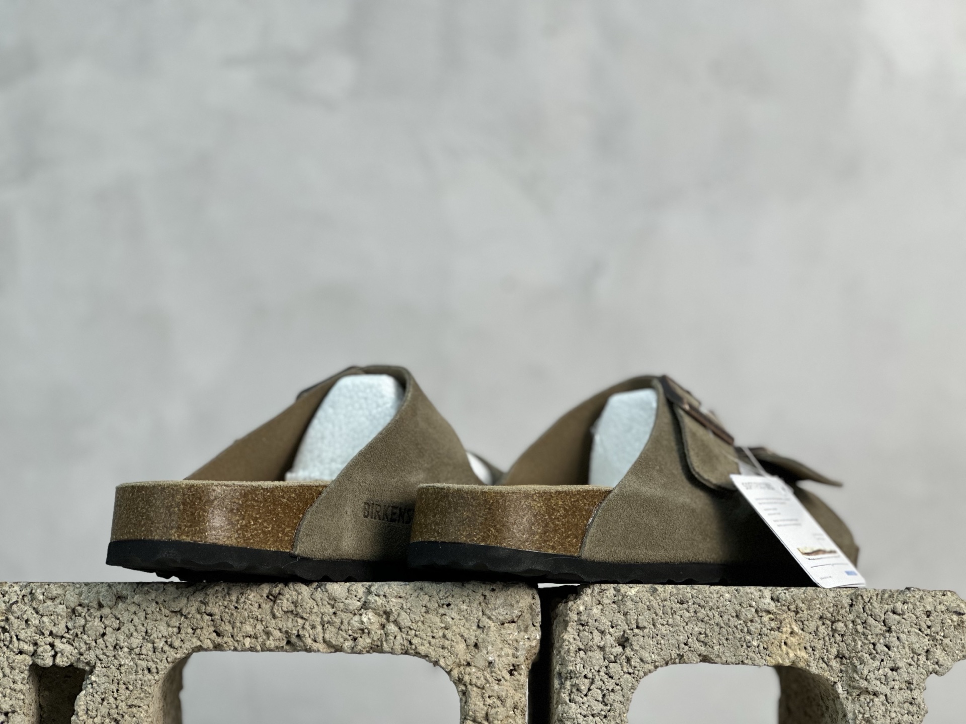 
莞产原厂 博肯Birkenstock Arizona Sandals Suede 亚利桑那系列双搭扣可