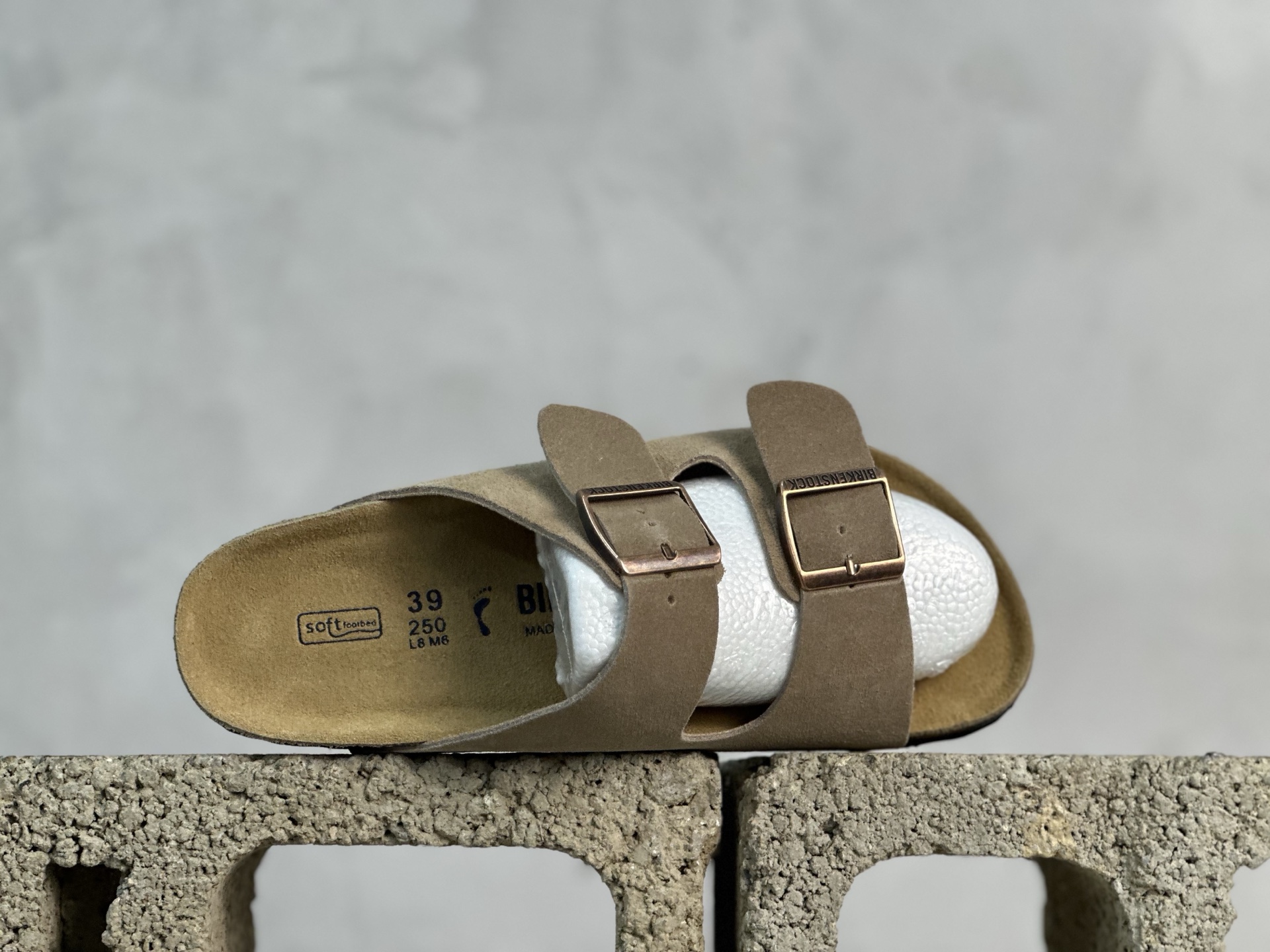 
莞产原厂 博肯Birkenstock Arizona Sandals Suede 亚利桑那系列双搭扣可