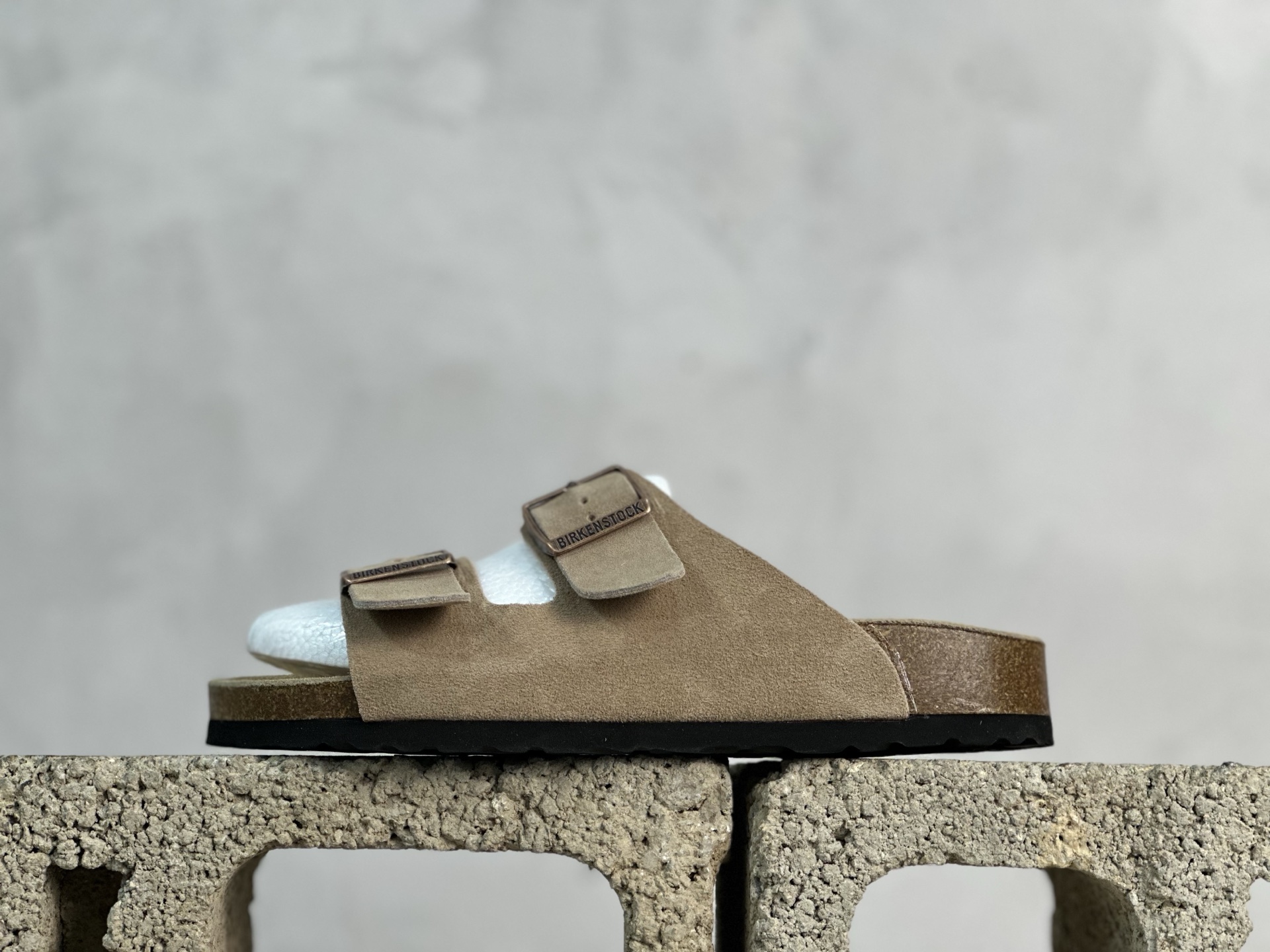 
莞产原厂 博肯Birkenstock Arizona Sandals Suede 亚利桑那系列双搭扣可