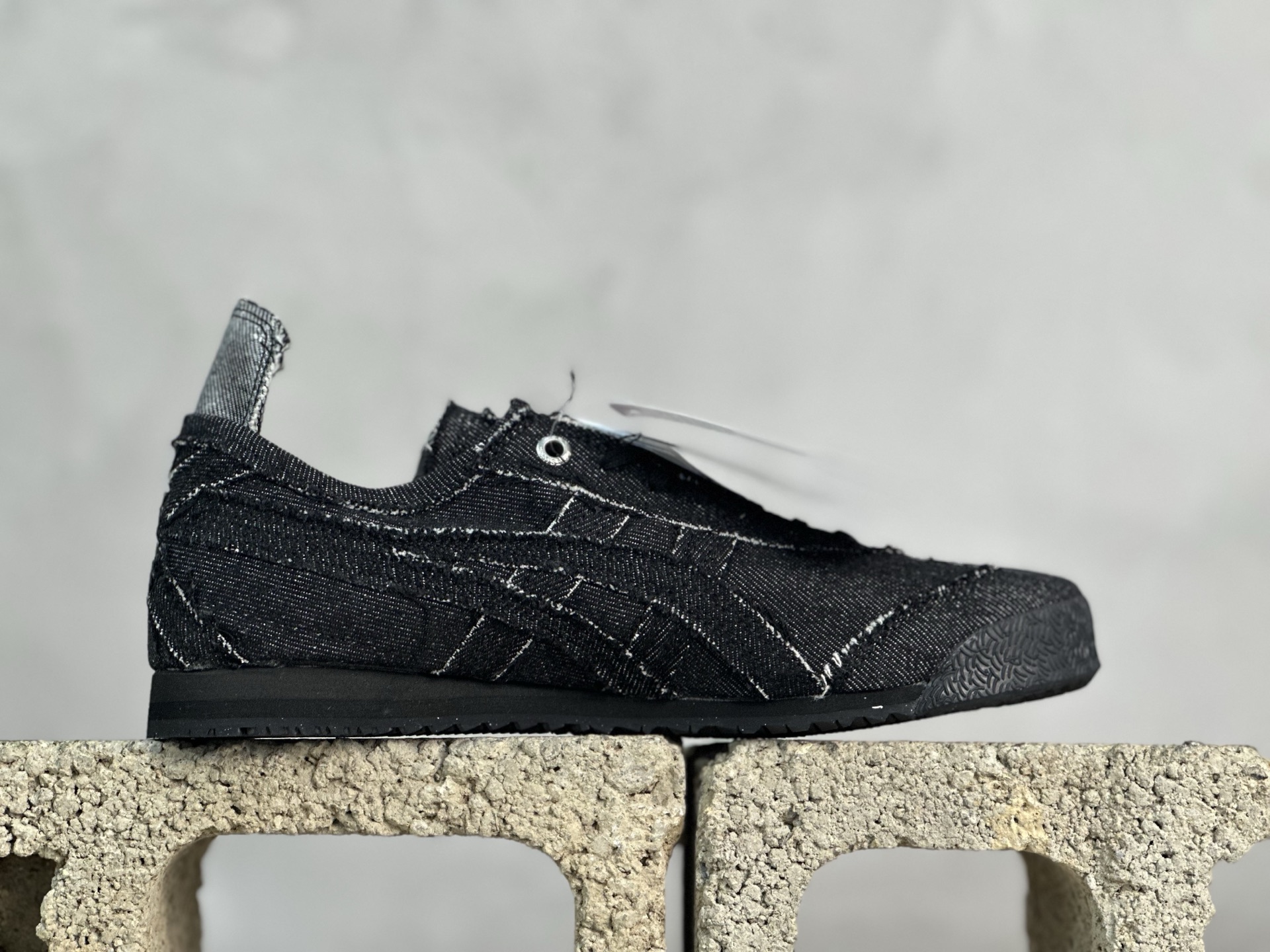鬼塚虎/Onitsuka Tiger Mexico 66 SD 墨西哥升级版系列低帮复古经典虎爪百搭休闲皮革慢跑鞋 牛仔蓝