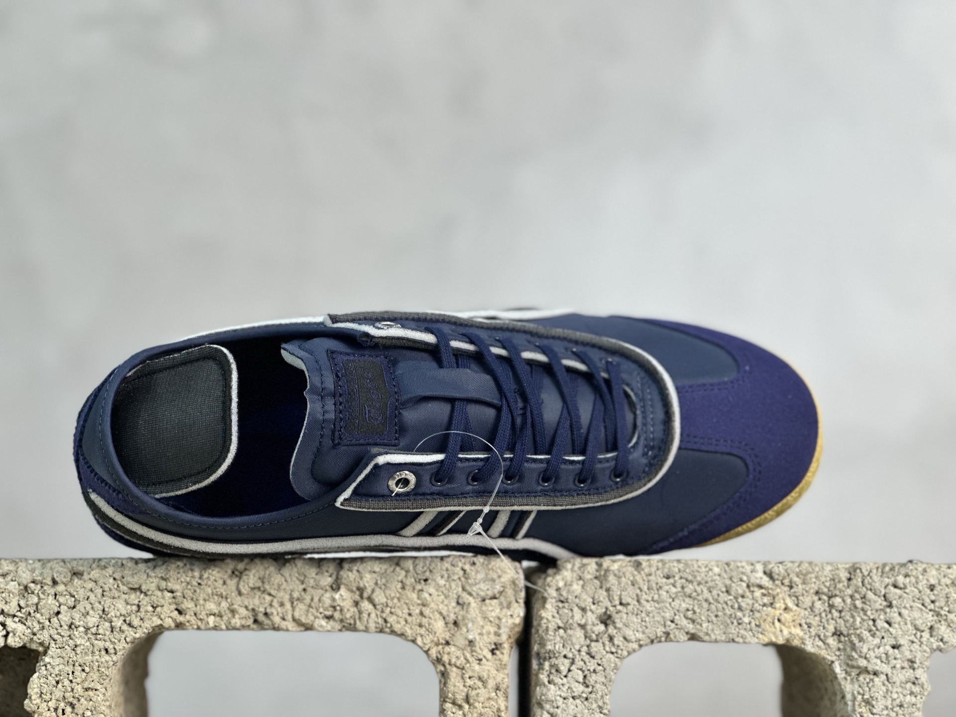 鬼塚虎/Onitsuka Tiger Mexico 66 SD 墨西哥升级版系列低帮复古经典虎爪百搭休闲皮革慢跑鞋 蓝色 海绵