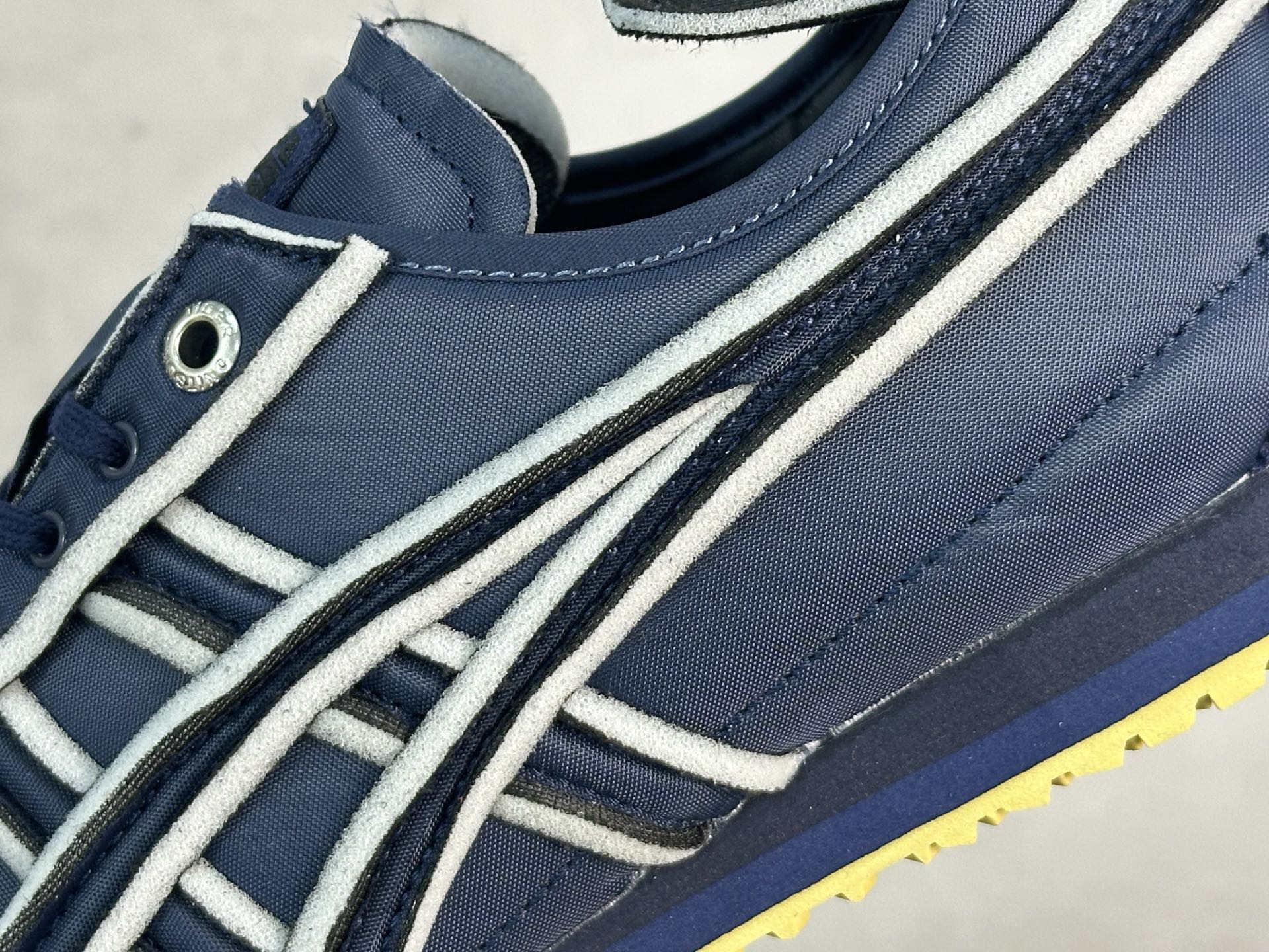 鬼塚虎/Onitsuka Tiger Mexico 66 SD 墨西哥升级版系列低帮复古经典虎爪百搭休闲皮革慢跑鞋 蓝色 海绵