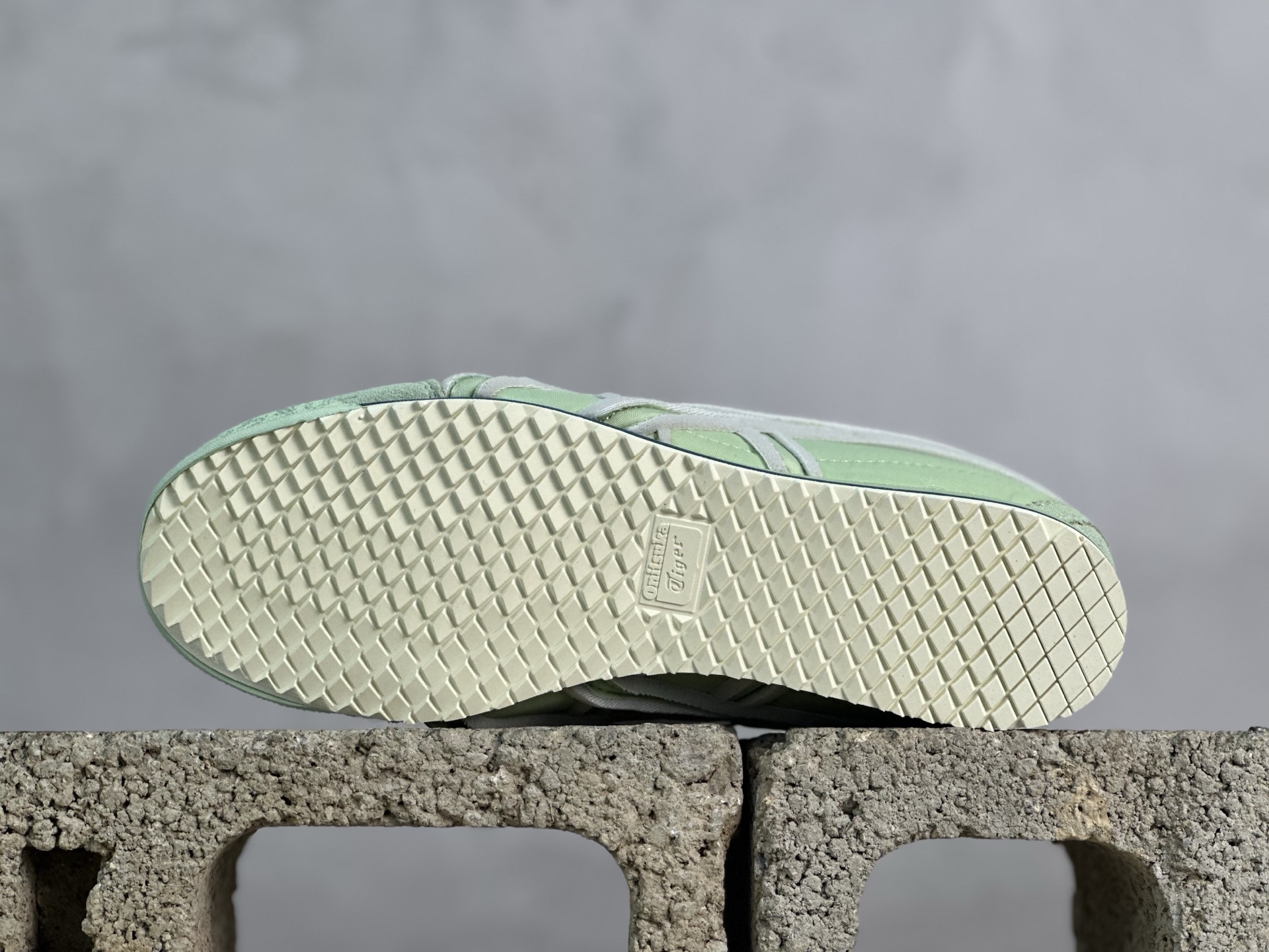 170 鬼塚虎/Onitsuka Tiger Mexico 66 SD 墨西哥升级版系列低帮复古经典虎爪百搭休闲皮革慢跑鞋 绿色 海绵