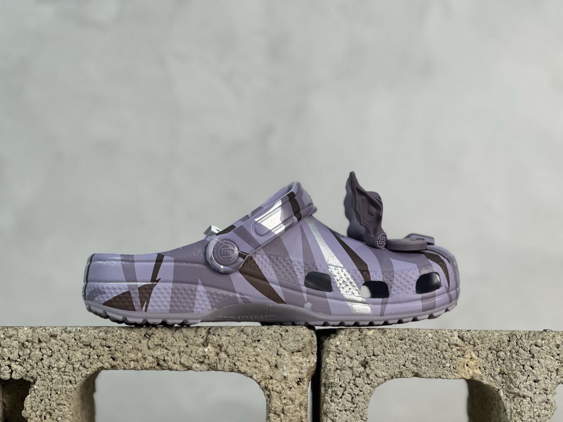 卡洛驰陈冠希CLOT荆棘外星人联名CROCS洞洞鞋