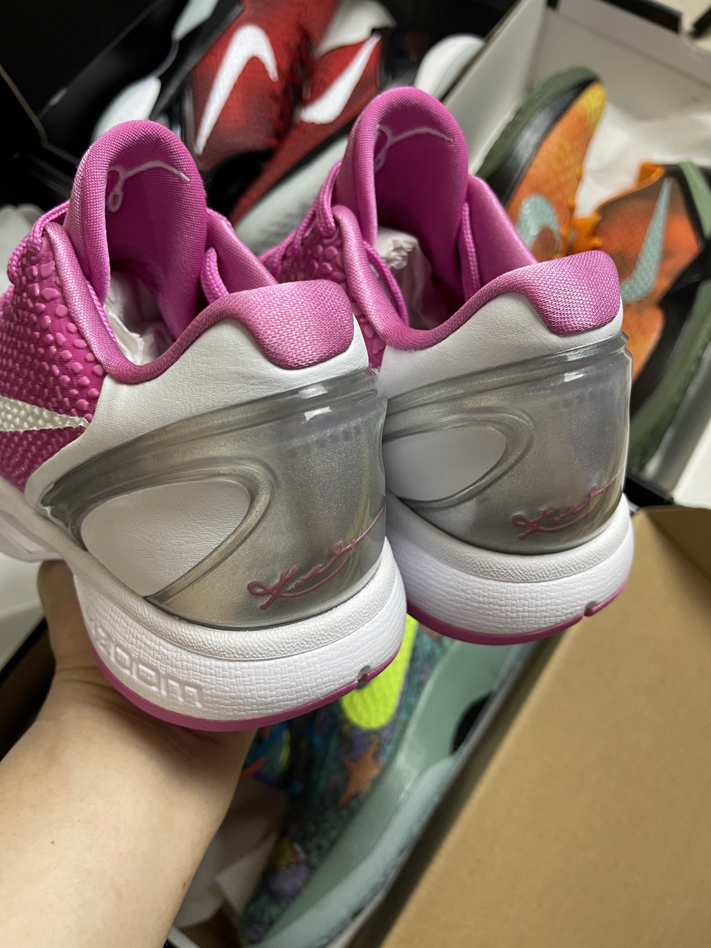  首批冰点特价 乳腺癌 Nike Zoom Kobe 6 Protro ”All-Star“  乳腺癌 