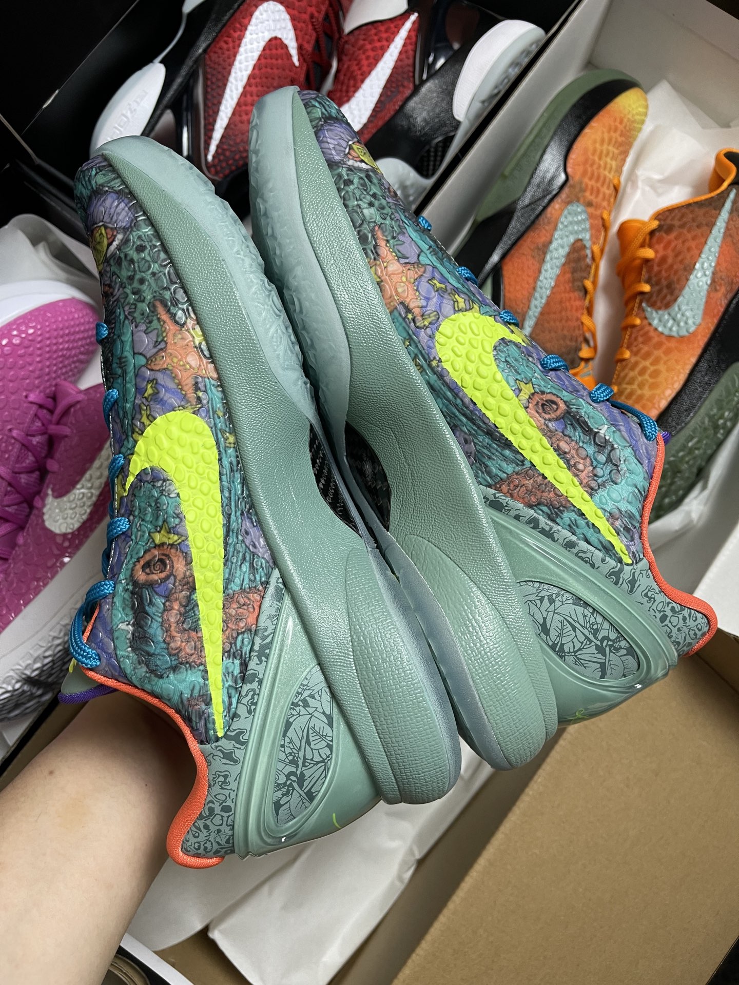 
首批冰点特价 大师之路 Nike Zoom Kobe 6 Protro ”All-Star“  大师之