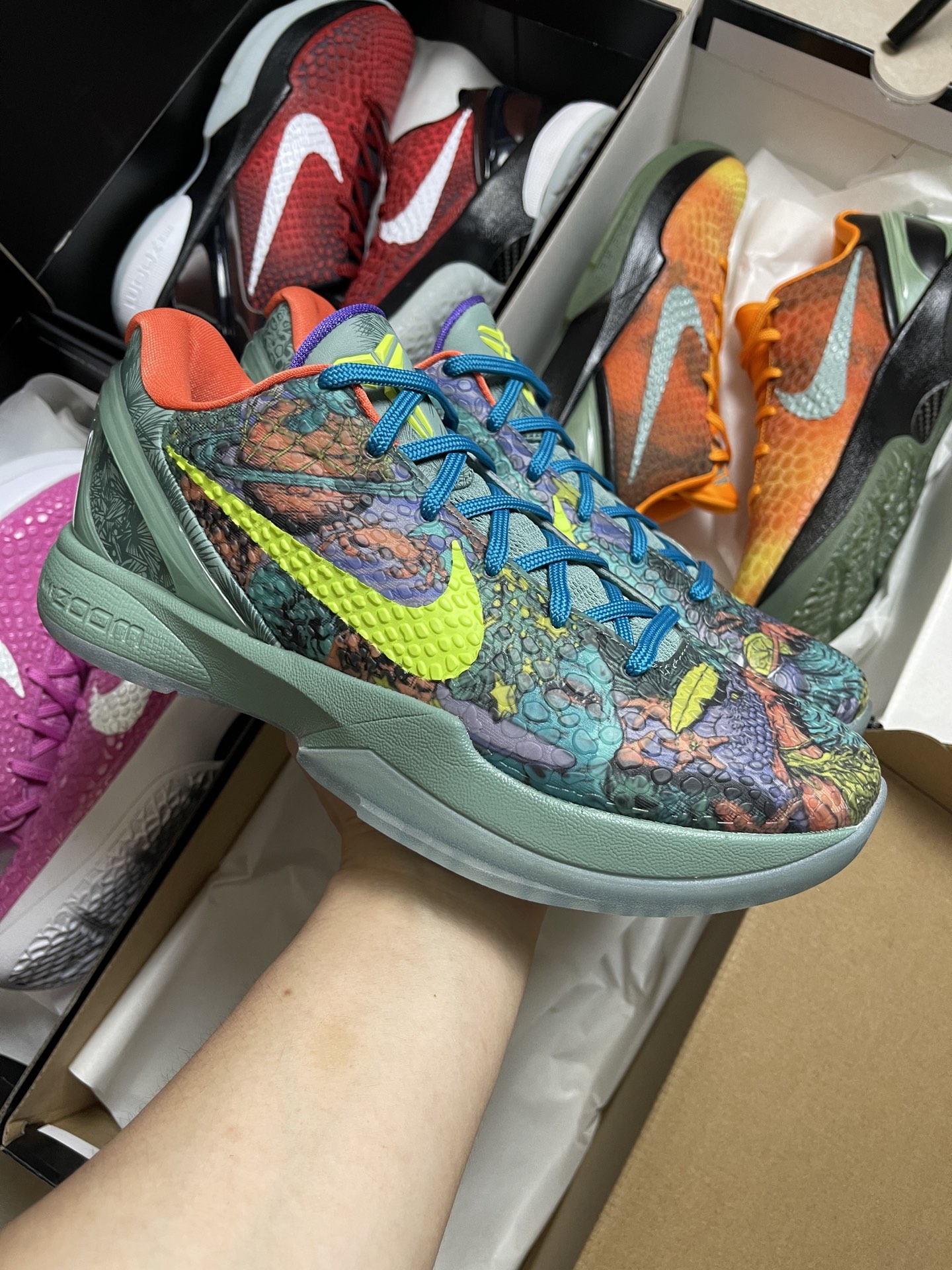 
首批冰点特价 大师之路 Nike Zoom Kobe 6 Protro ”All-Star“  大师之