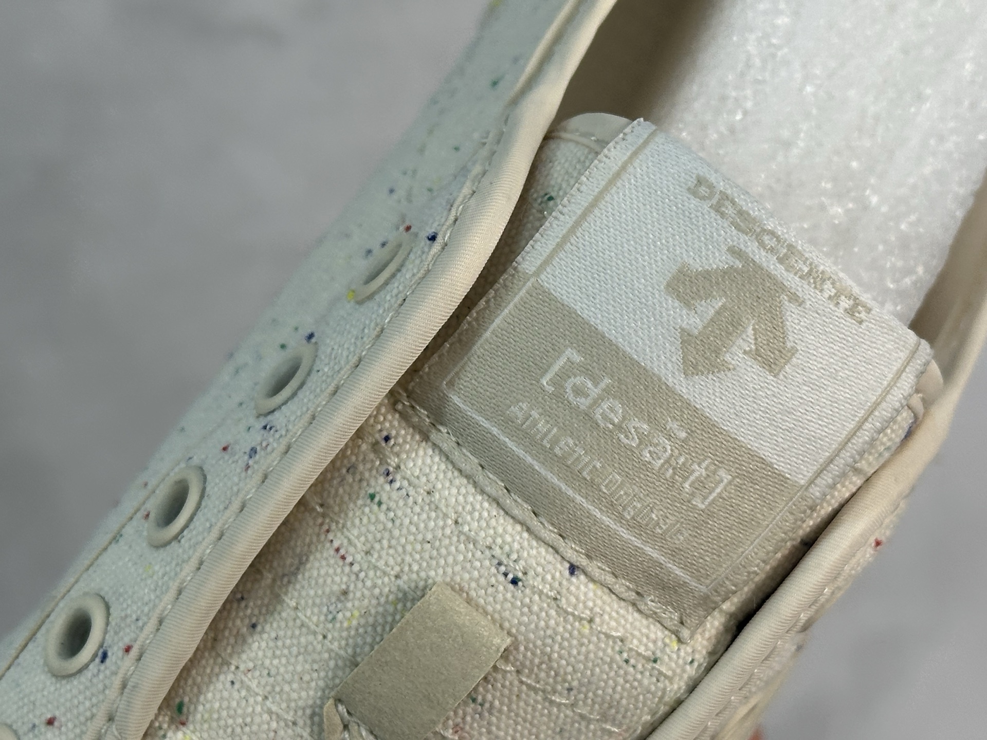 DESCENTE CHRON 迪桑特复古运动一脚蹬帆布鞋透气休闲鞋