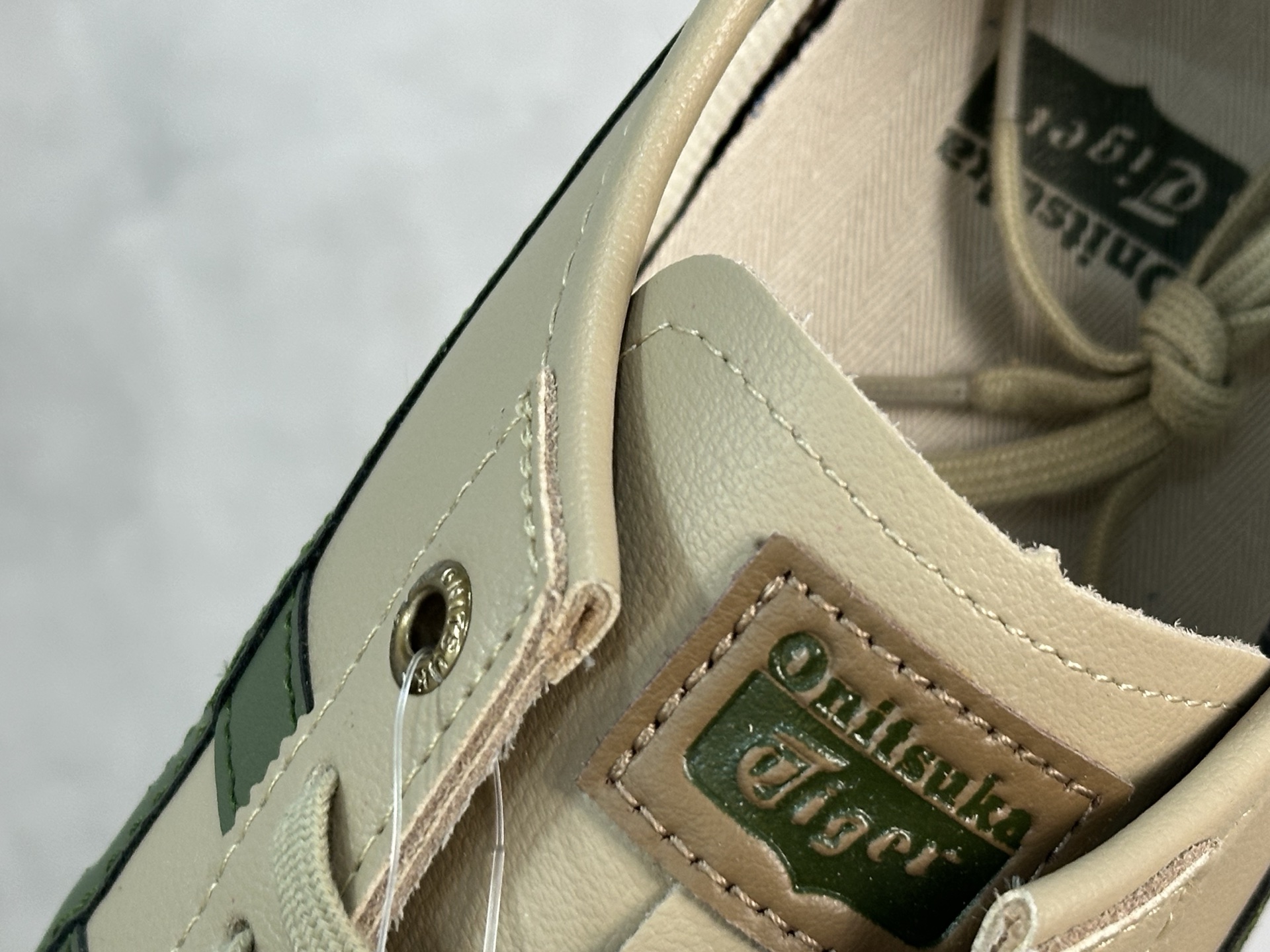 鬼塚虎/Onitsuka Tiger Mexico 66 SD 墨西哥升级版系列低帮复古经典虎爪百搭休闲皮革慢跑鞋 浅咖