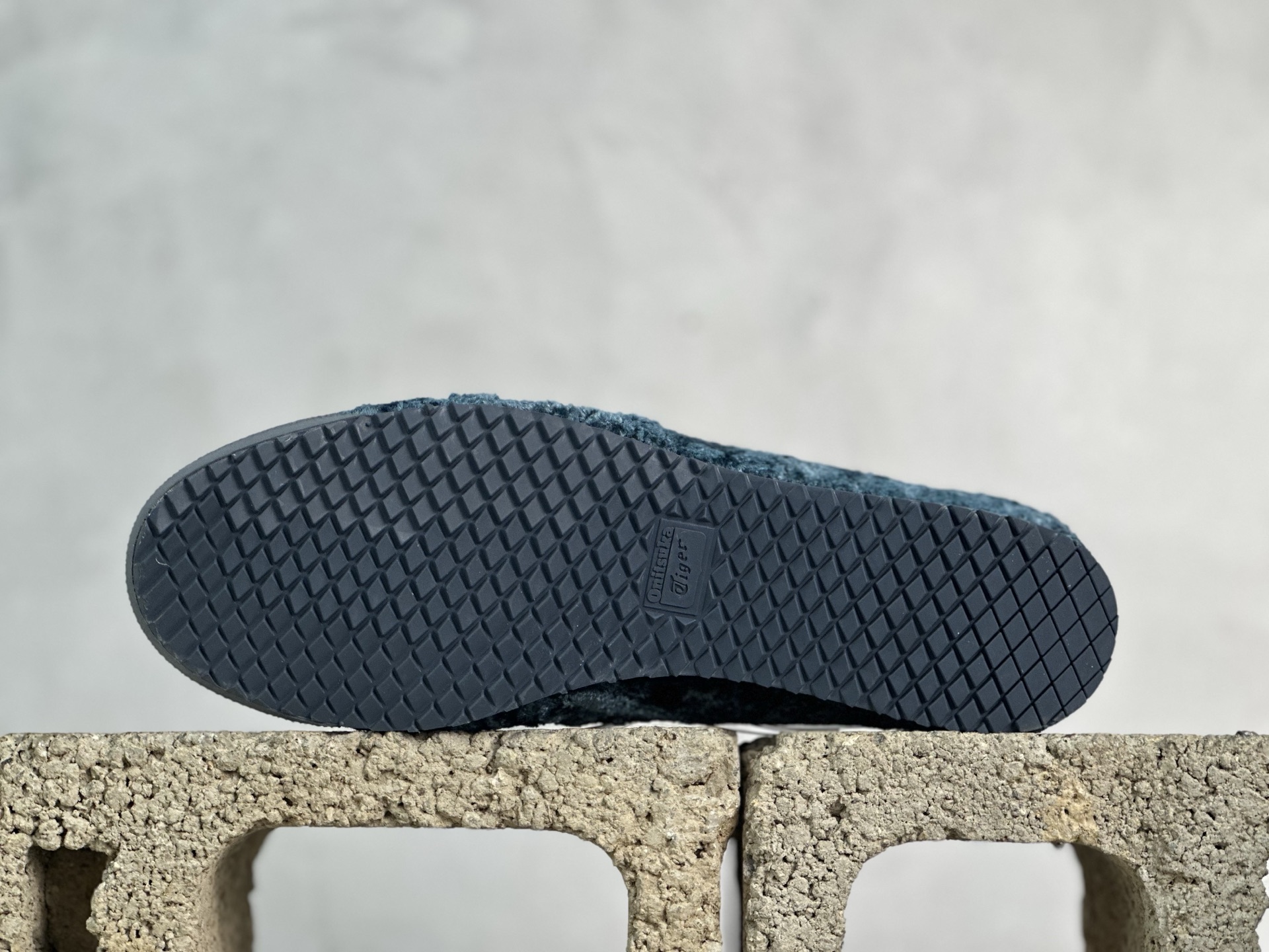 170 鬼塚虎/Onitsuka Tiger Mexico 66 SD 墨西哥升级版系列低帮复古经典虎爪百搭休闲皮革慢跑鞋 蓝色毛绒