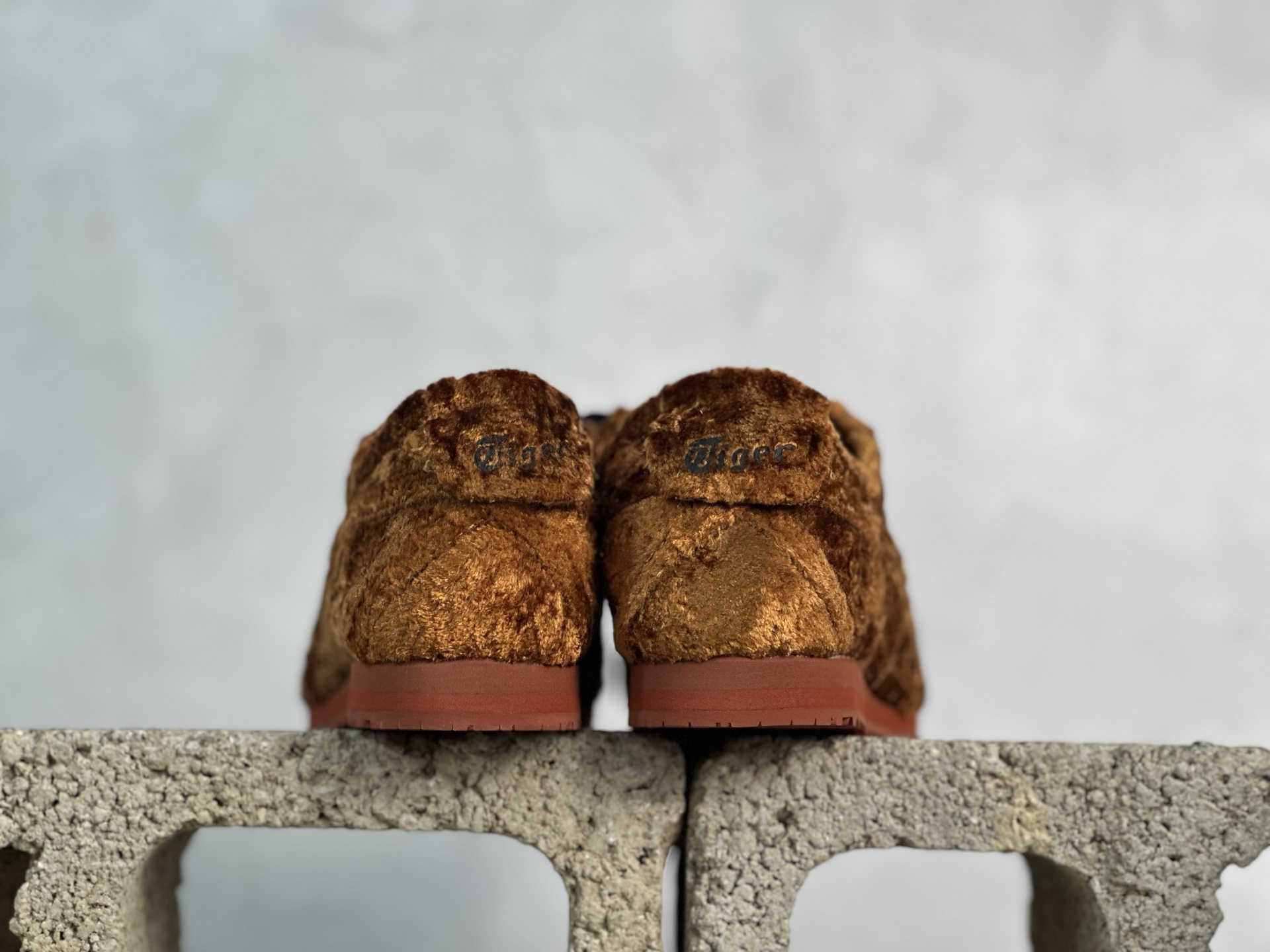 鬼塚虎/Onitsuka Tiger Mexico 66 SD 墨西哥升级版系列低帮复古经典虎爪百搭休闲皮革慢跑鞋 橘色毛绒