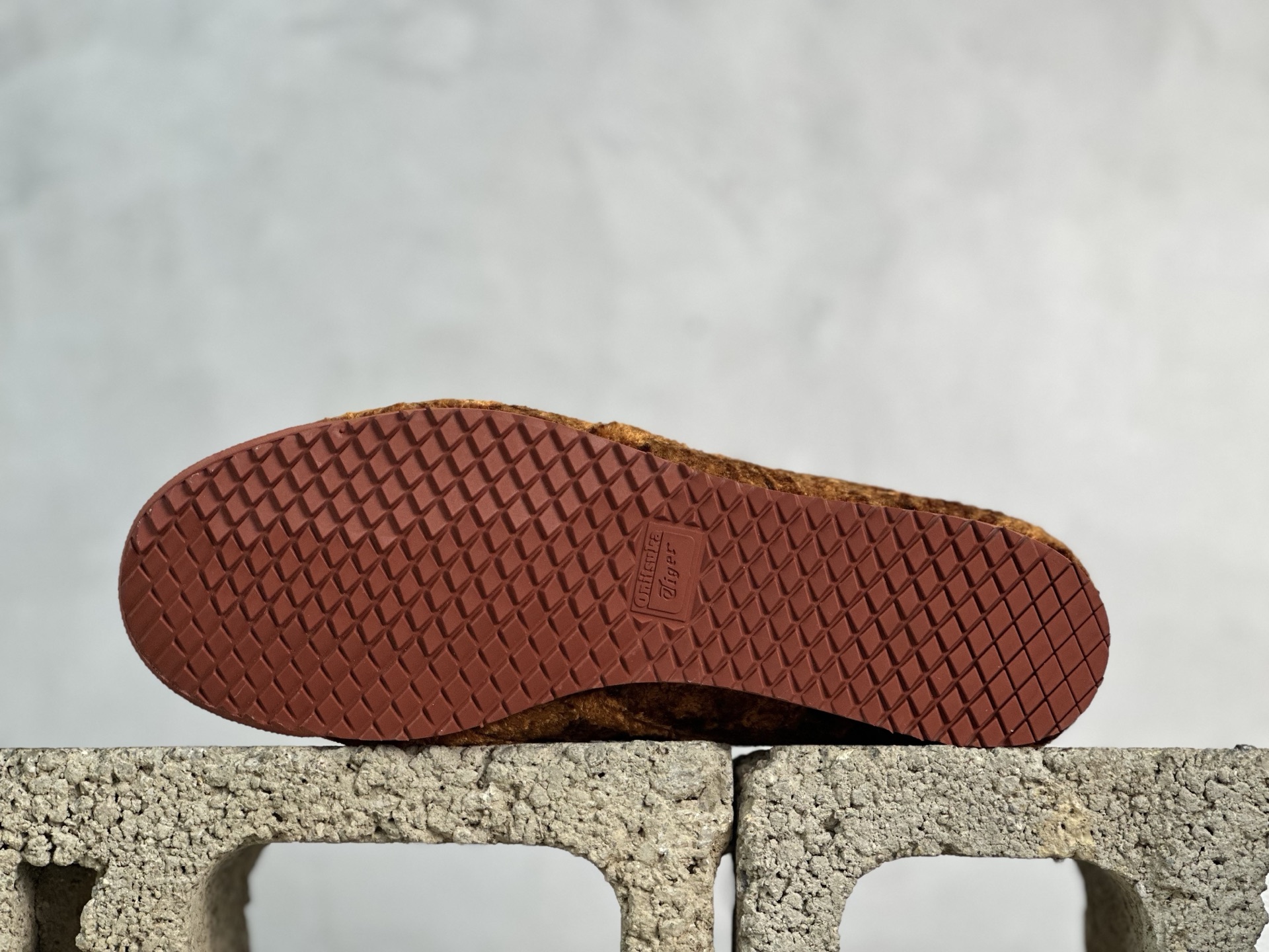 鬼塚虎/Onitsuka Tiger Mexico 66 SD 墨西哥升级版系列低帮复古经典虎爪百搭休闲皮革慢跑鞋 橘色毛绒