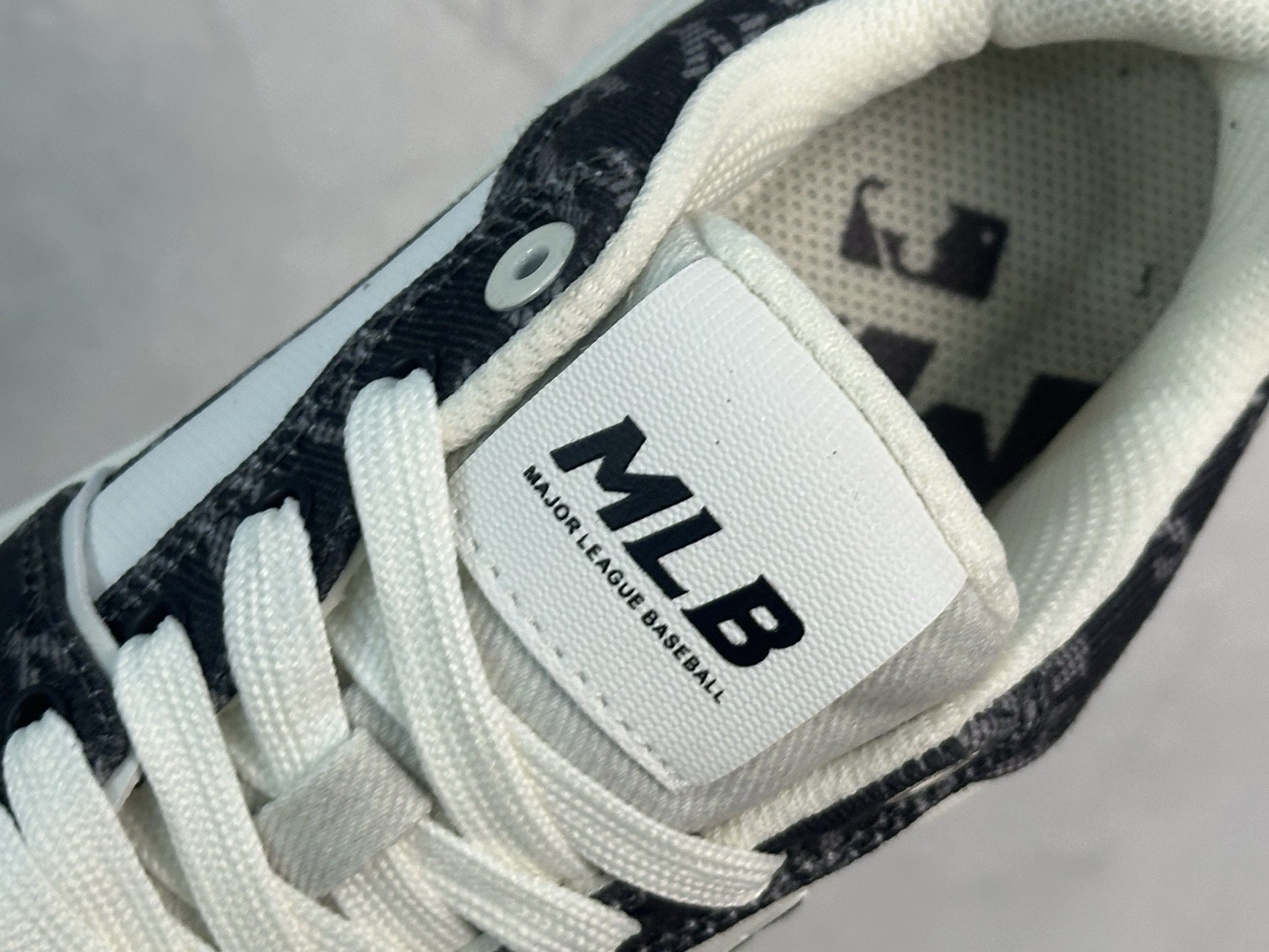 图片[8]-NY MLB Bigball Chunky Liner Denim Monogram 纽约洋基队 增高厚底休闲板鞋 3ASXM016N50BKS 尺码：35 36 36.5 37.5 38 38.5 39 40 40.5 41 42 42.5 43 44 44.5 45-选品中心