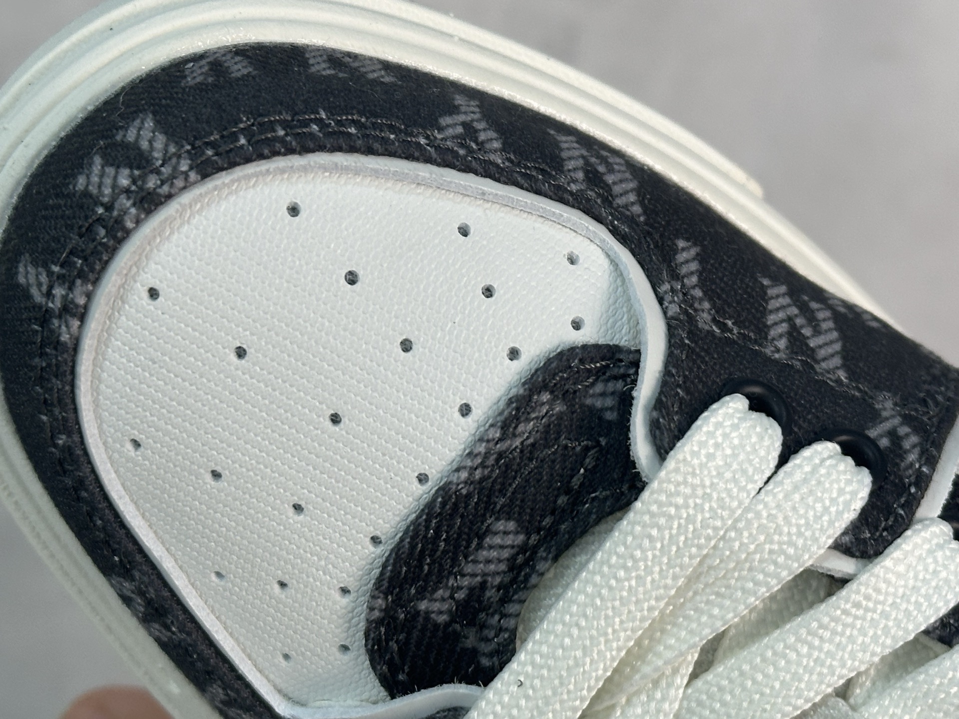 图片[7]-NY MLB Bigball Chunky Liner Denim Monogram 纽约洋基队 增高厚底休闲板鞋 3ASXM016N50BKS 尺码：35 36 36.5 37.5 38 38.5 39 40 40.5 41 42 42.5 43 44 44.5 45-选品中心