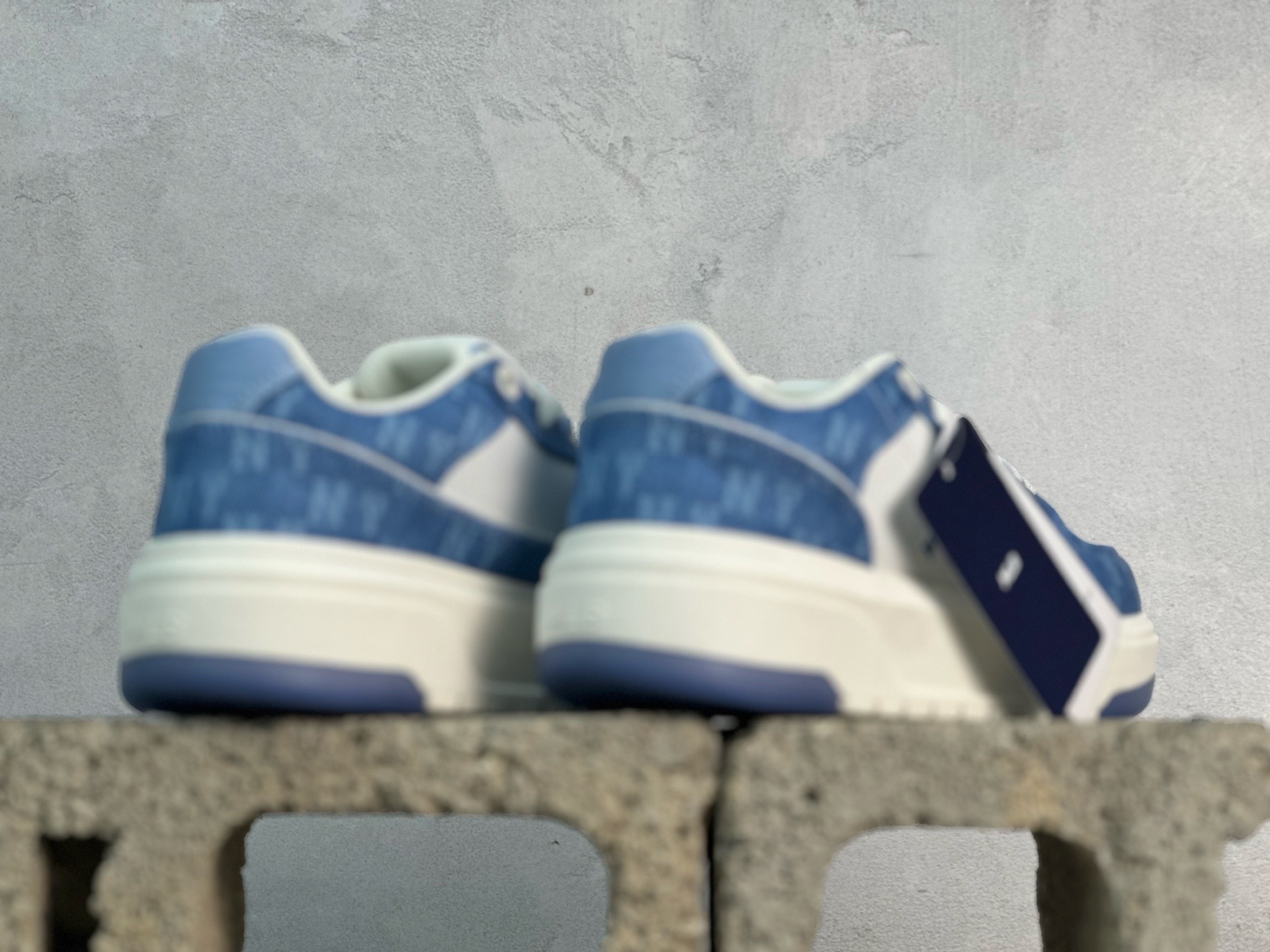 图片[6]-NY MLB Bigball Chunky Liner Denim Monogram 纽约洋基队 增高厚底休闲板鞋 3ASXM016N50BLD 尺码：35 36 36.5 37.5 38 38.5 39 40 40.5 41 42 42.5 43 44 44.5 45-选品中心