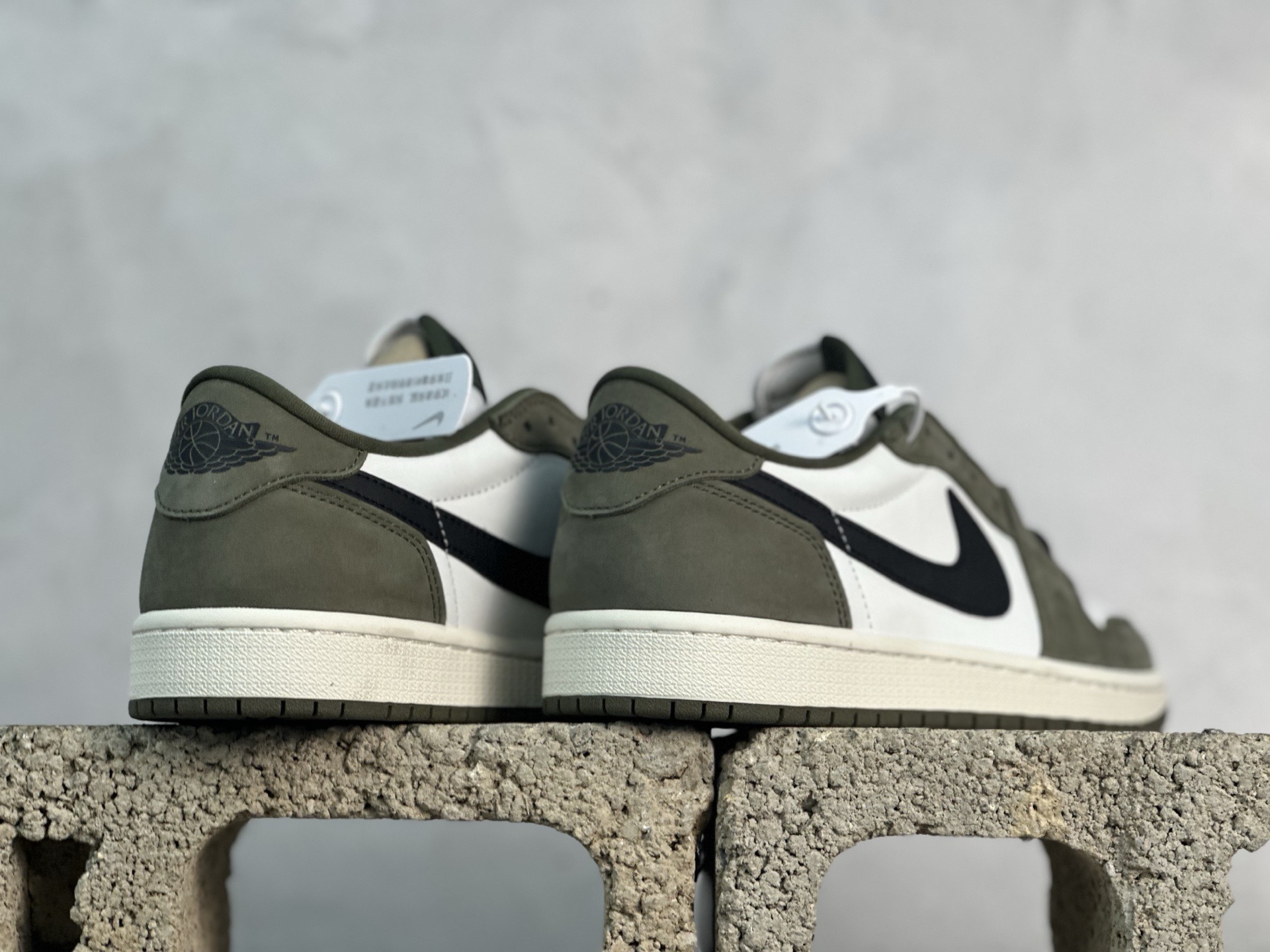 图片[6]-New巅峰 Travis Scott x Jordan Air Jordan 1 HQ6998-200 白绿 尺码：36 36.5 37.5 38 38.5 39 40 40.5 41 42 42.5 43 44 44.5 45 46 47.5-选品中心