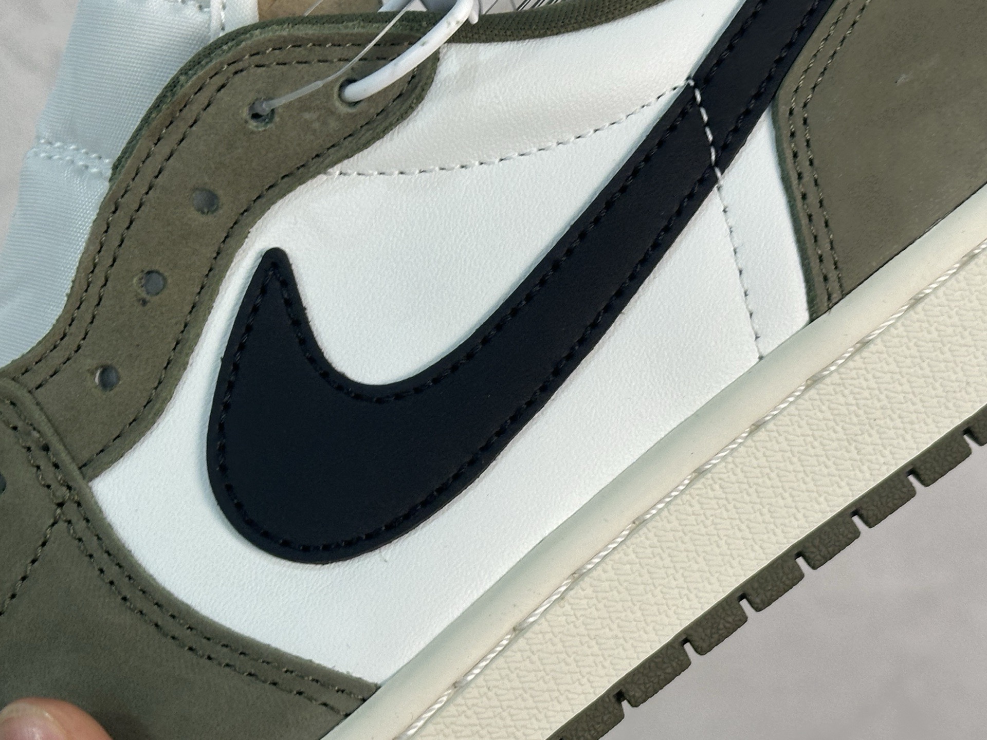 图片[9]-New巅峰 Travis Scott x Jordan Air Jordan 1 HQ6998-200 白绿 尺码：36 36.5 37.5 38 38.5 39 40 40.5 41 42 42.5 43 44 44.5 45 46 47.5-选品中心