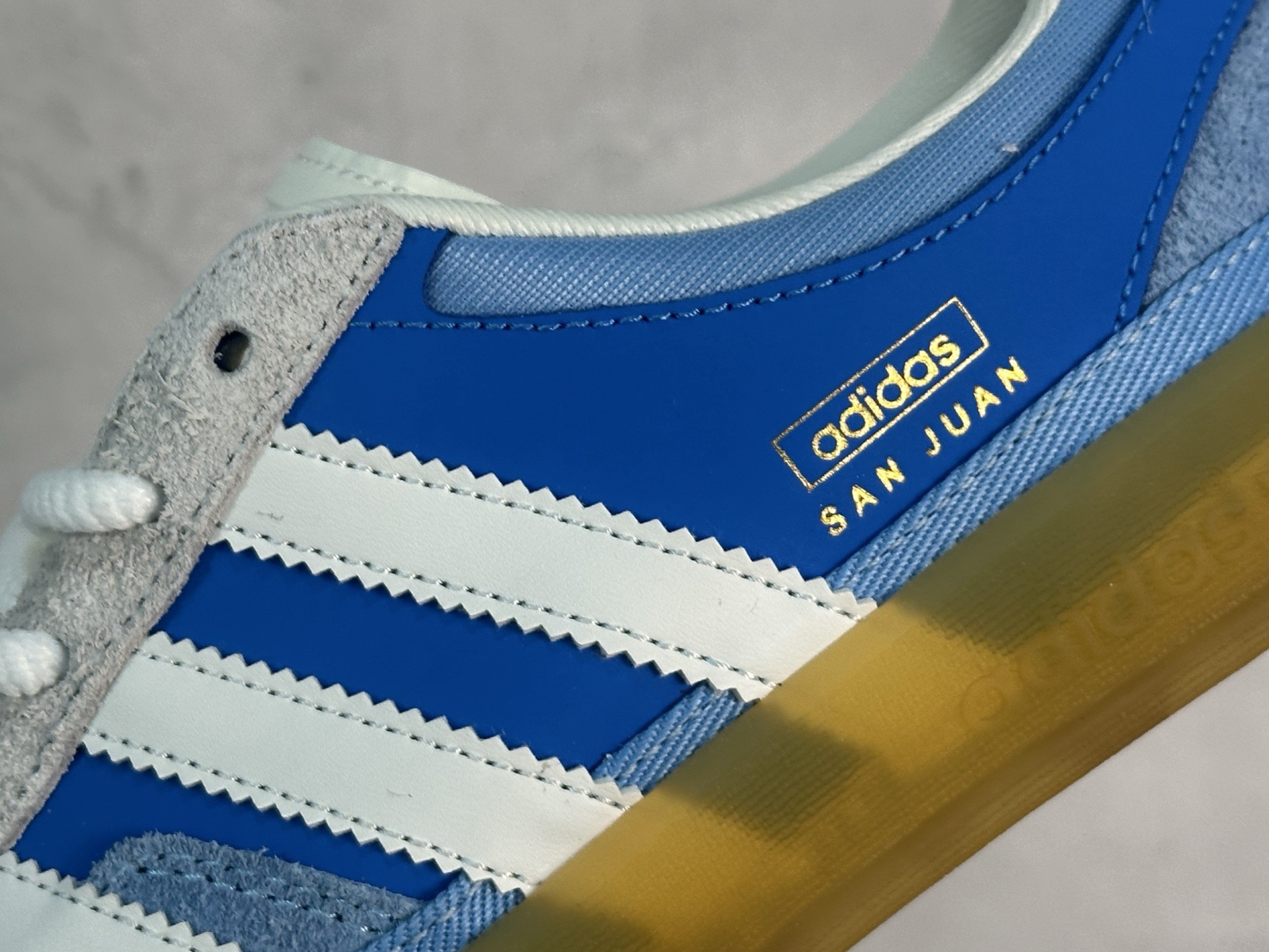 图片[9]-Bad Bunny x adidas originals GAZELLE INDOOR 舒适百搭 耐磨 低帮 板鞋 阿迪达斯轻运动鞋 货号：IF9734 尺码：36 36.5 37 38 38.5 39 40 40.5 41 42 42.5 43 44 45-选品中心