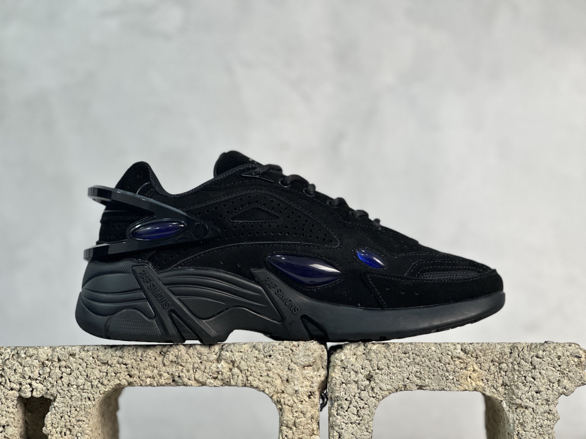 图片[2]-RAF SIMONS Cylon-21 织物皮革 圆头系带 低帮 生活休闲鞋 货号：HR740010L 尺码：37-45-选品中心