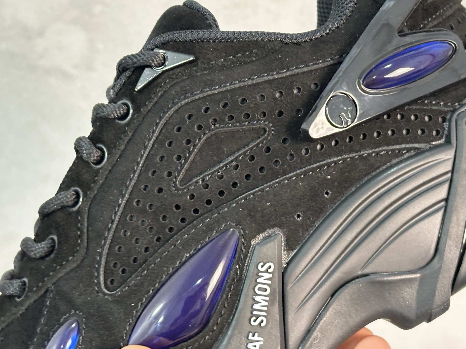 图片[9]-RAF SIMONS Cylon-21 织物皮革 圆头系带 低帮 生活休闲鞋 货号：HR740010L 尺码：37-45-选品中心