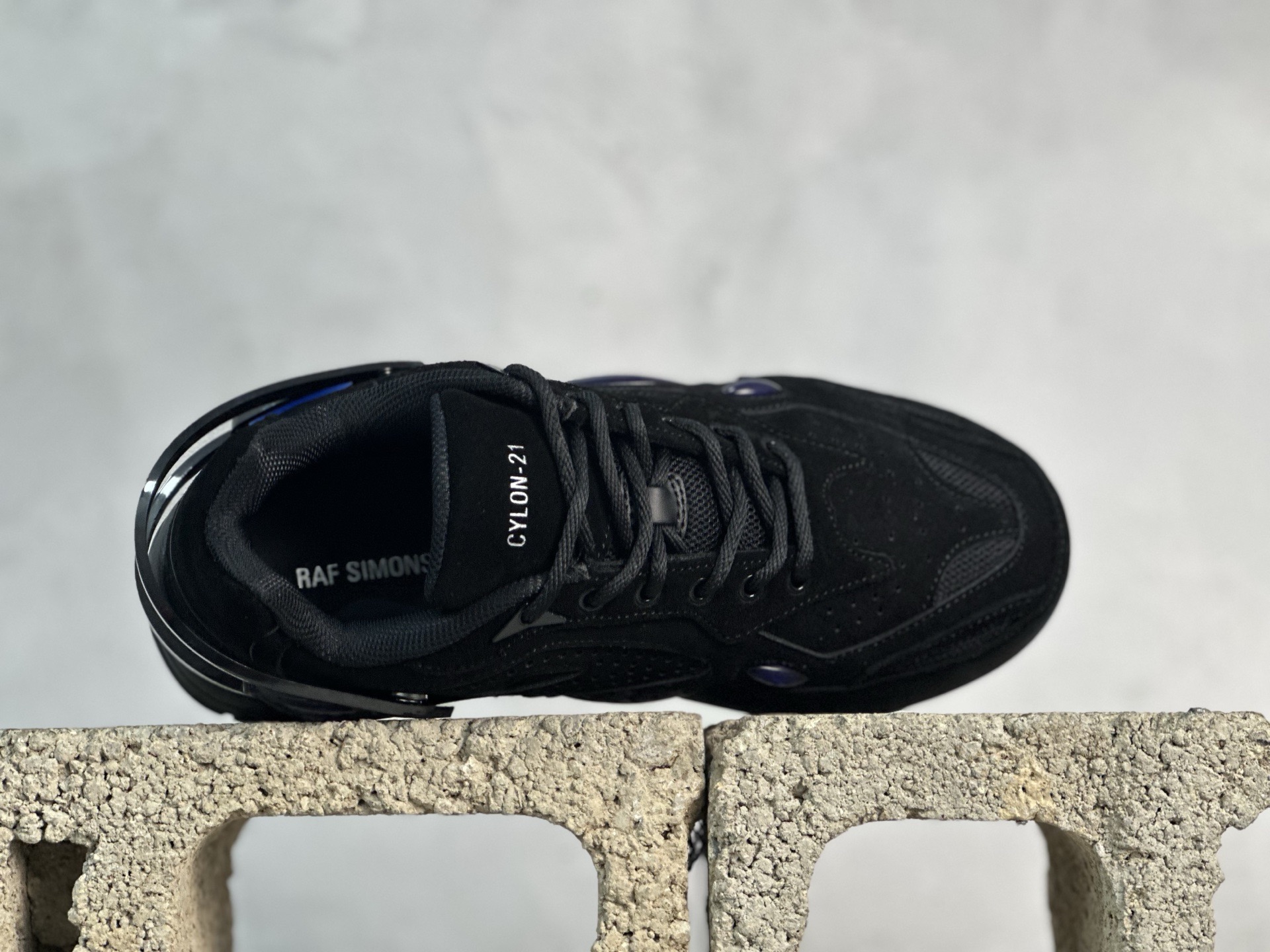 图片[4]-RAF SIMONS Cylon-21 织物皮革 圆头系带 低帮 生活休闲鞋 货号：HR740010L 尺码：37-45-选品中心