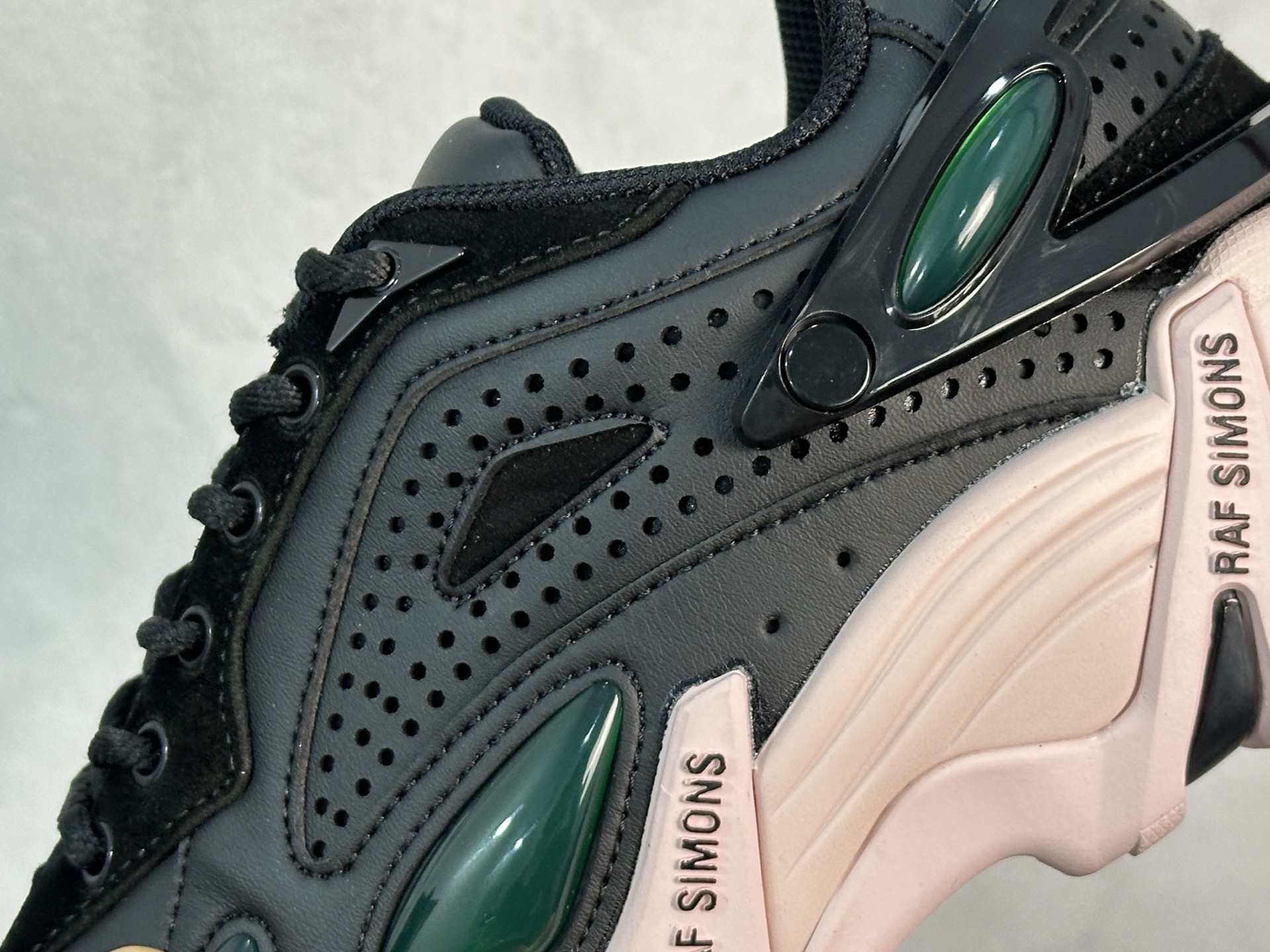 图片[9]-RAF SIMONS Cylon-21 织物皮革 圆头系带 低帮 生活休闲鞋 货号：HR740010L 尺码：37-45-选品中心