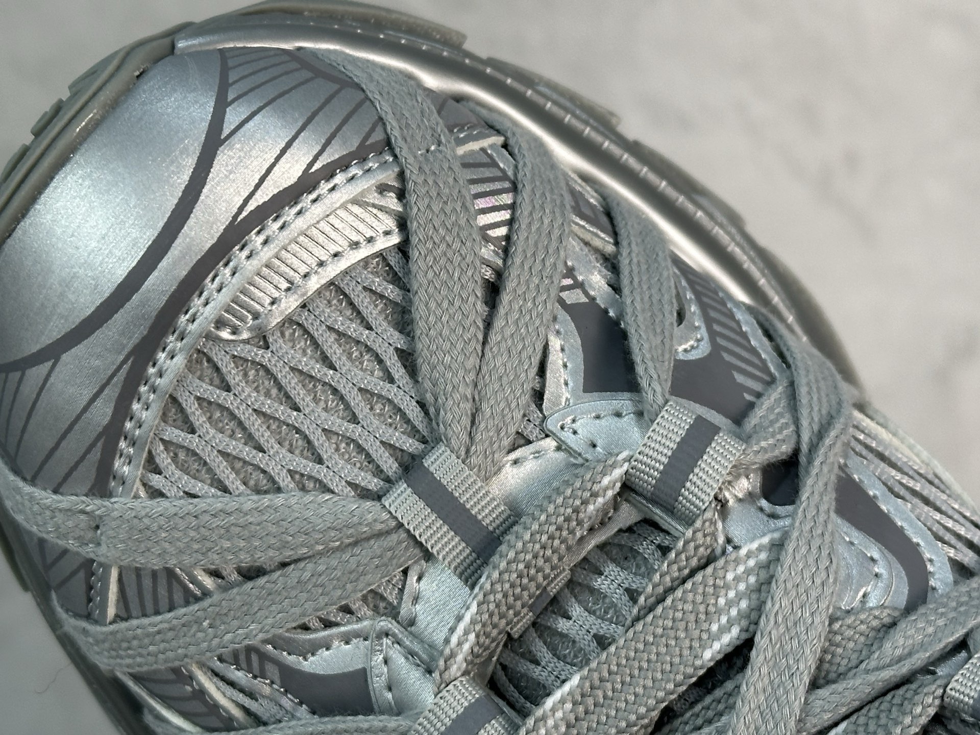 图片[7]-GG-CC 明星同款绑带风休闲生活鞋 G25X8617C银色 尺码：35 36 37 38 39 40-选品中心