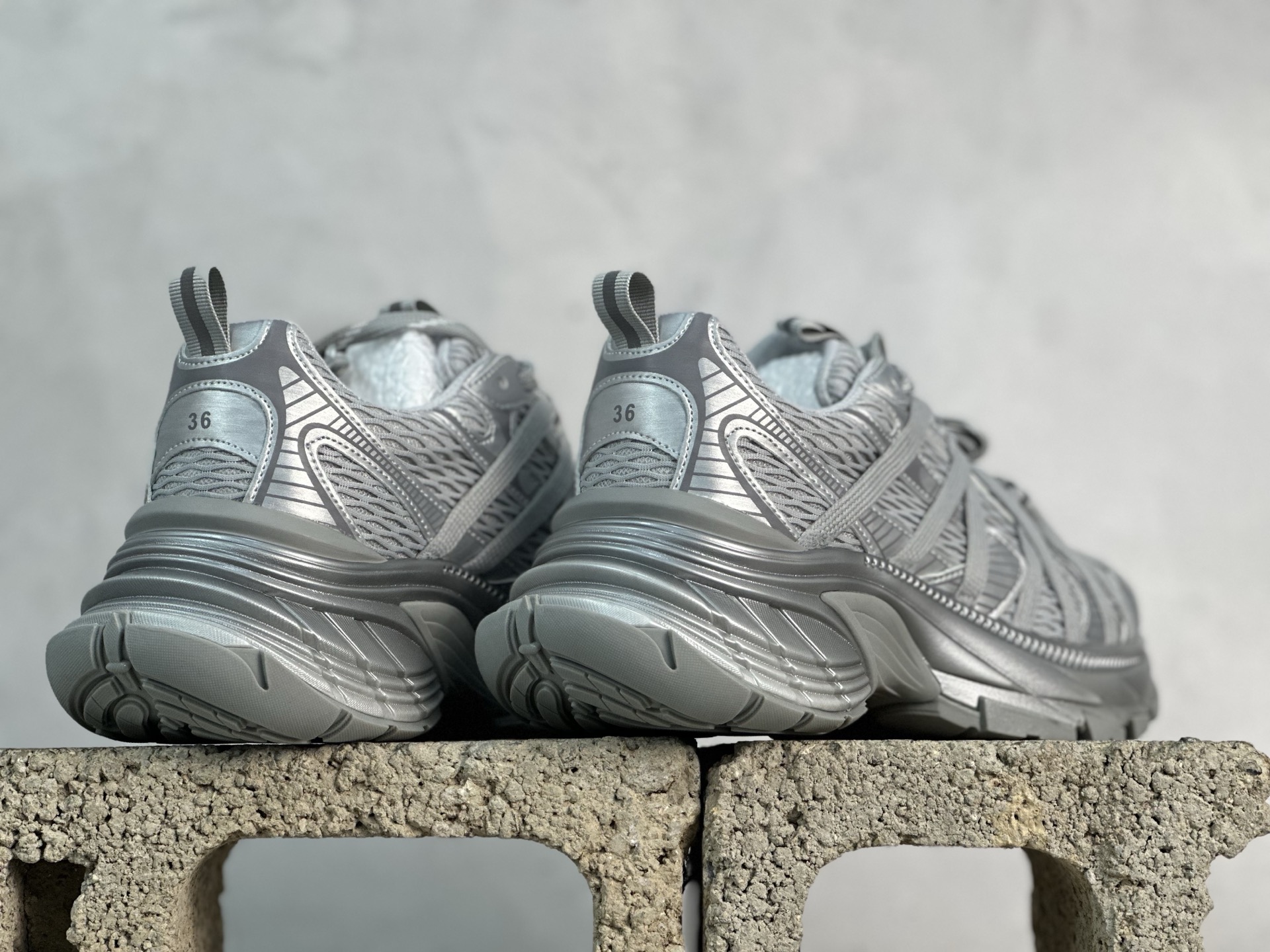 图片[6]-GG-CC 明星同款绑带风休闲生活鞋 G25X8617C银色 尺码：35 36 37 38 39 40-选品中心