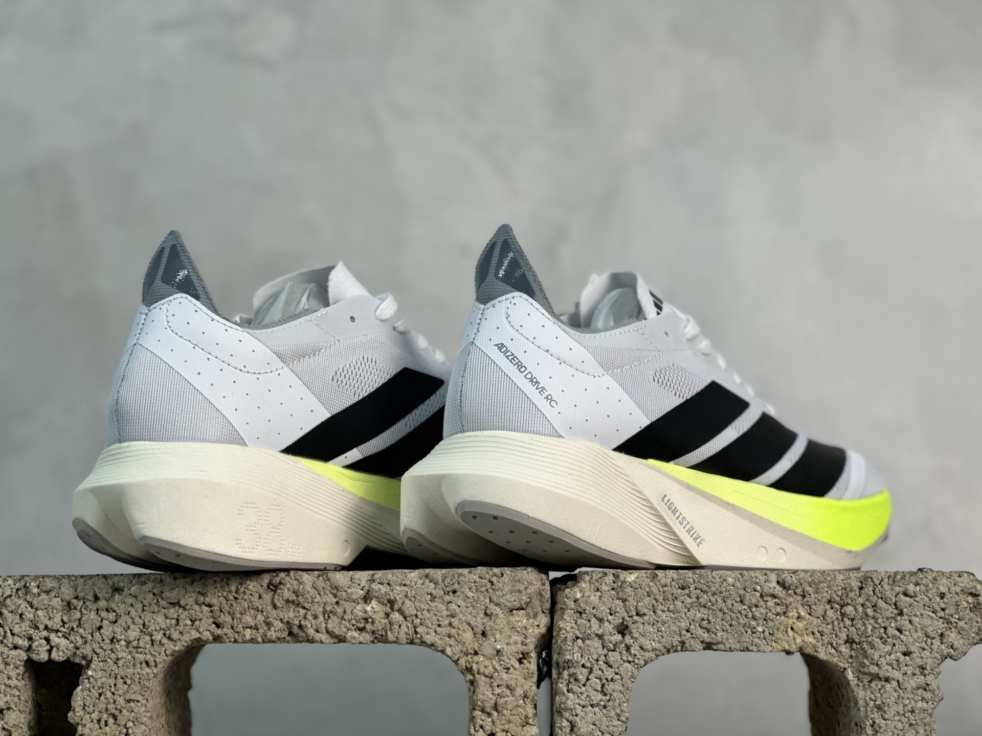 图片[6]-BS  纯原 adidas Adizero DRIVE RC M 白绿 货号：JR2022 尺码：36 37.5 38 39 40 41 42 43 44 45-选品中心