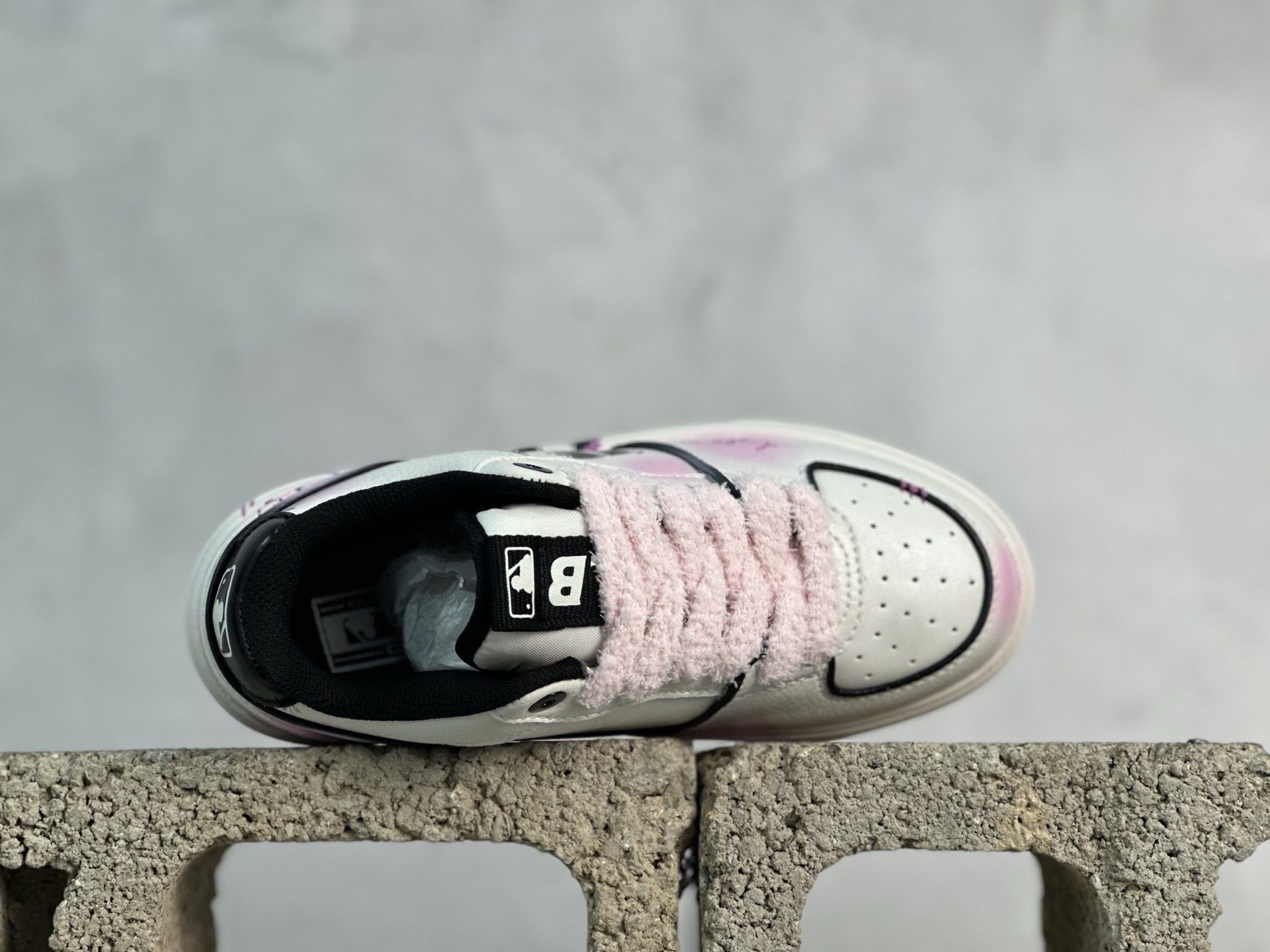 图片[4]-MLB NY 印花网红学长老爹鞋 定制涂鸦恶作剧 内增高6cm 原厂原档案数据开发 进口纳米材质 原厂全套手提袋 原盒雷射防伪标包装 货号：3ASXCA12N 尺码：36-45带半码-选品中心