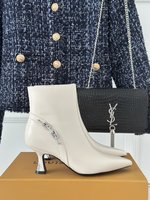 Louis Vuitton Best
 Boots Calfskin Cowhide Sheepskin Fall/Winter Collection Chains