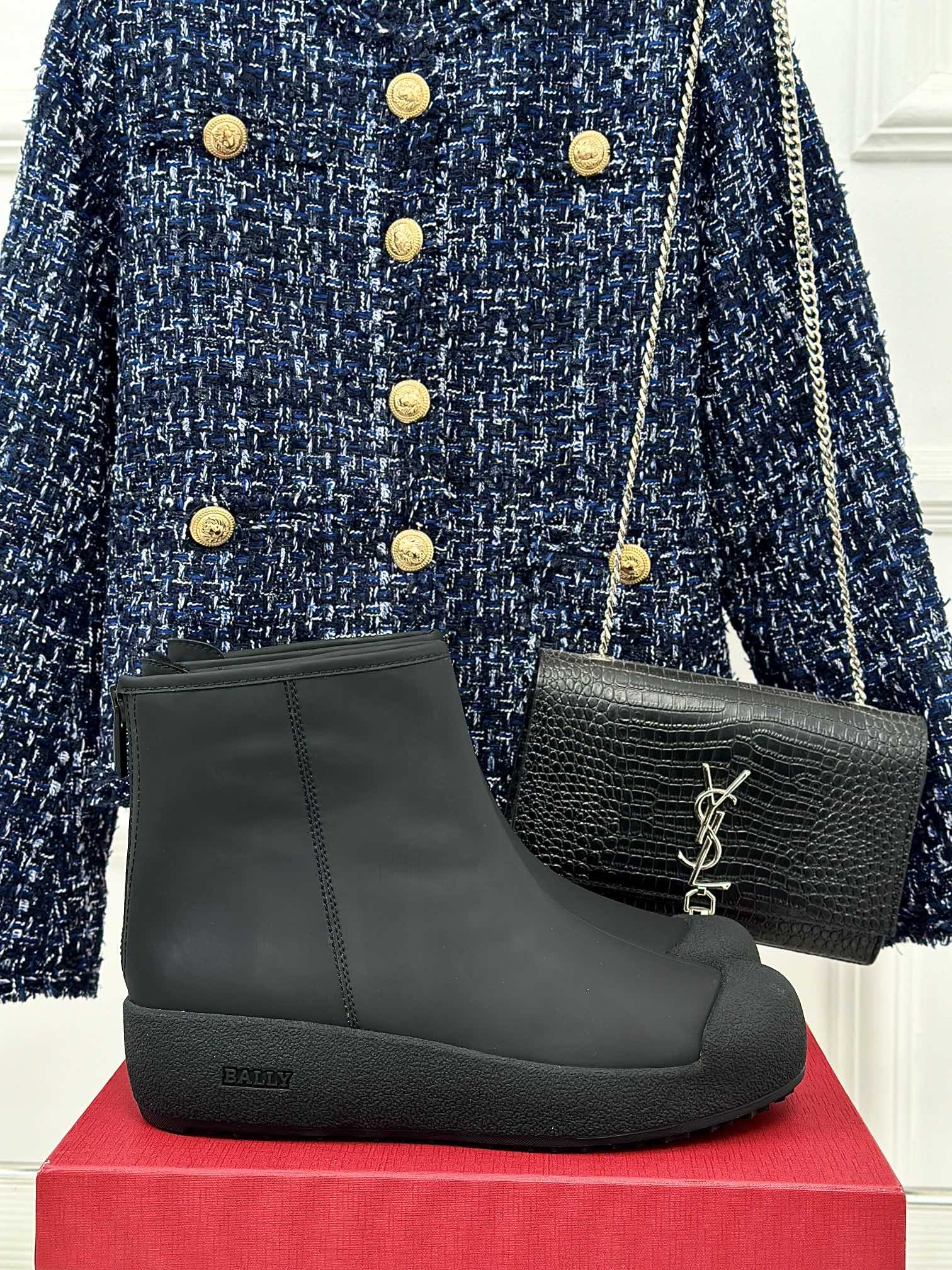Fashionable Winter Footwear: Bally Curling Ice Canteen Capsules and Australian Wool Boots