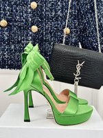Dior Online
 Shoes High Heel Pumps Sandals Cowhide Sheepskin Silk Spring/Summer Collection