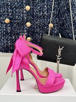 Dior Replica
 Shoes High Heel Pumps Sandals Cowhide Sheepskin Silk Spring/Summer Collection