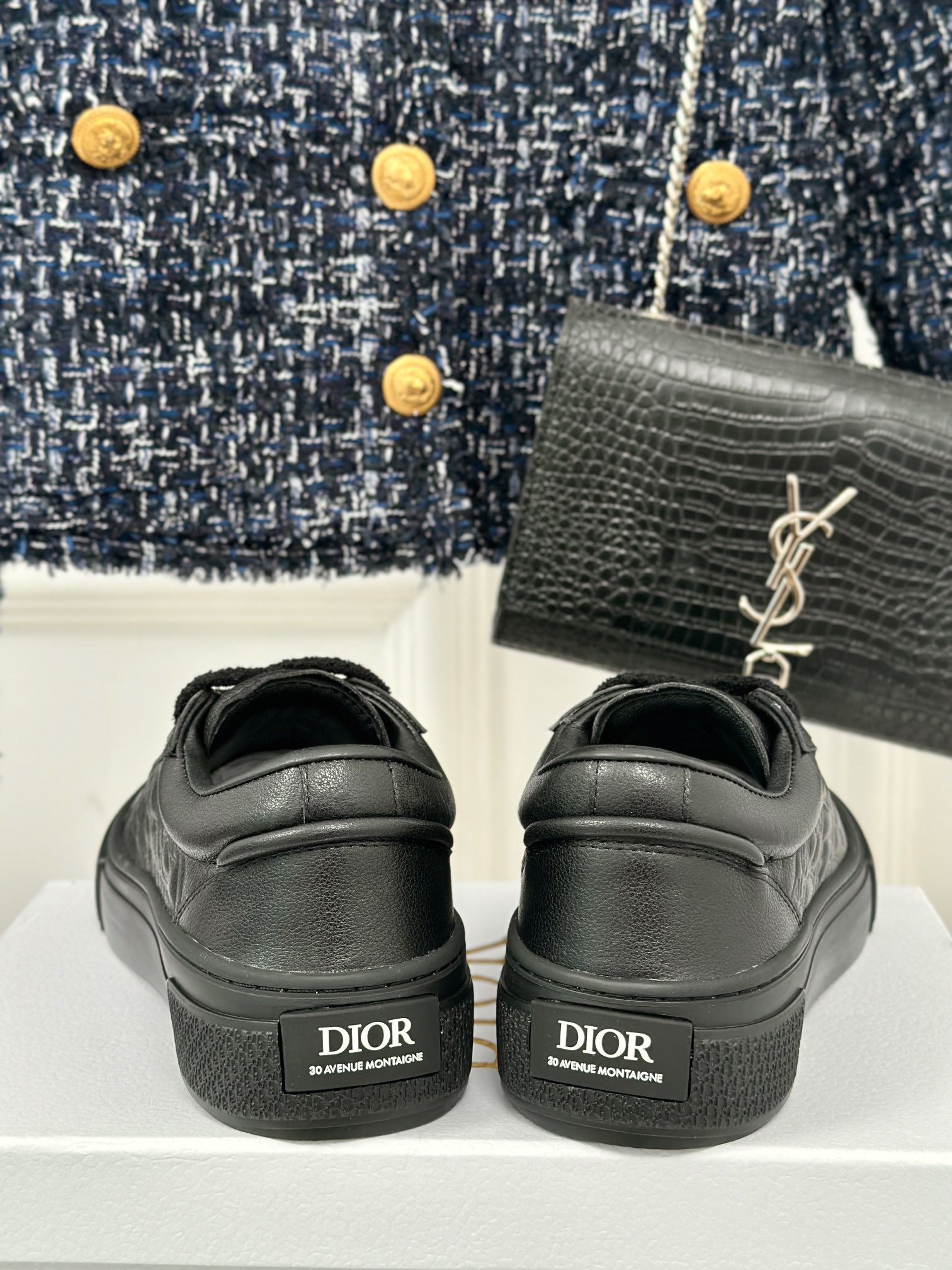 Dior/迪奥CD经典厚底休闲鞋运动鞋小个子女生最爱的厚底鞋也安排上了拉腿效果堪比腿部整形巨显腿细腿长各