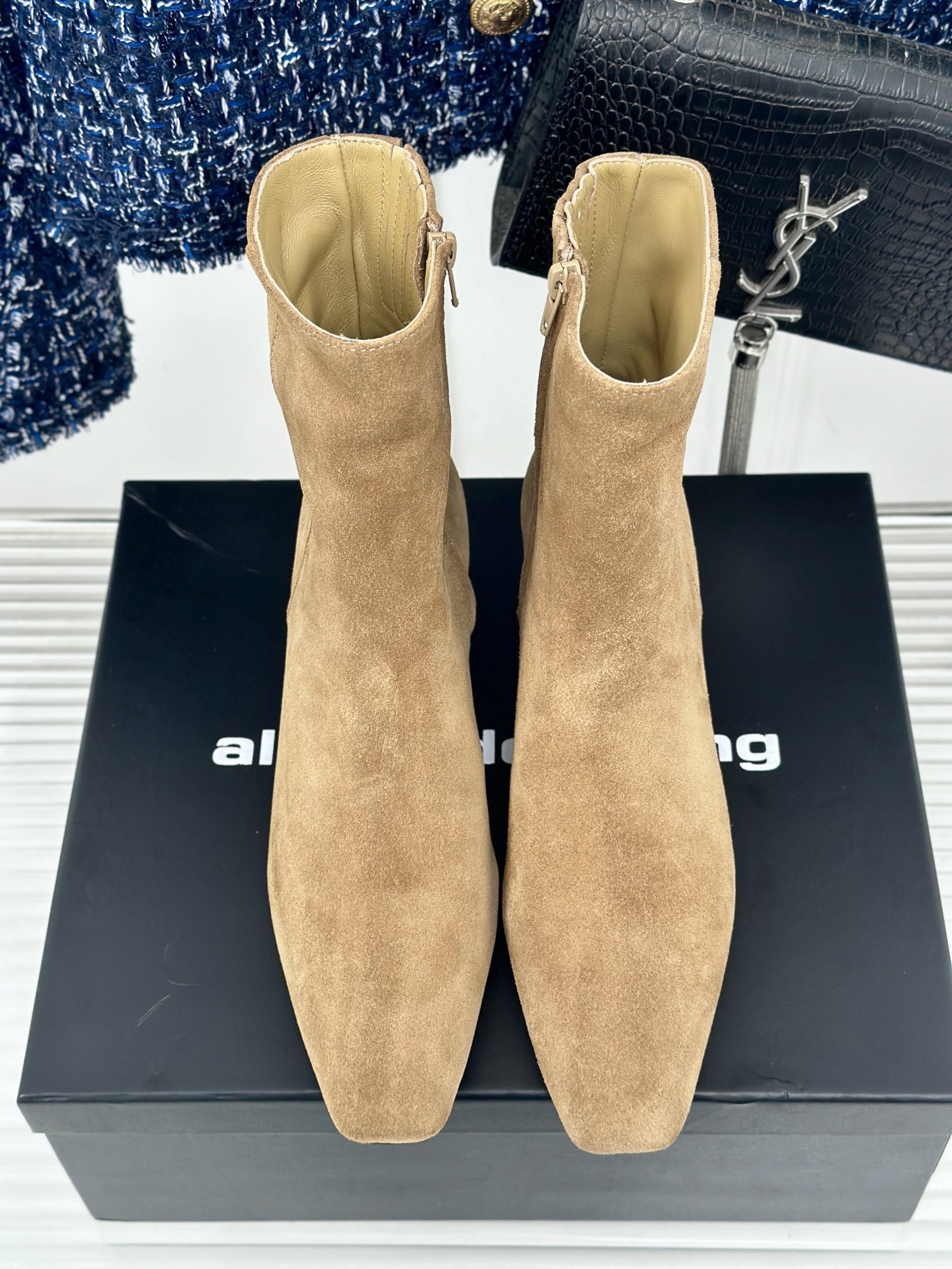 AlexanderWang/亚力山大.王24S秋冬新品短靴系列ins风新款推出这款继续延续了大王的经典简