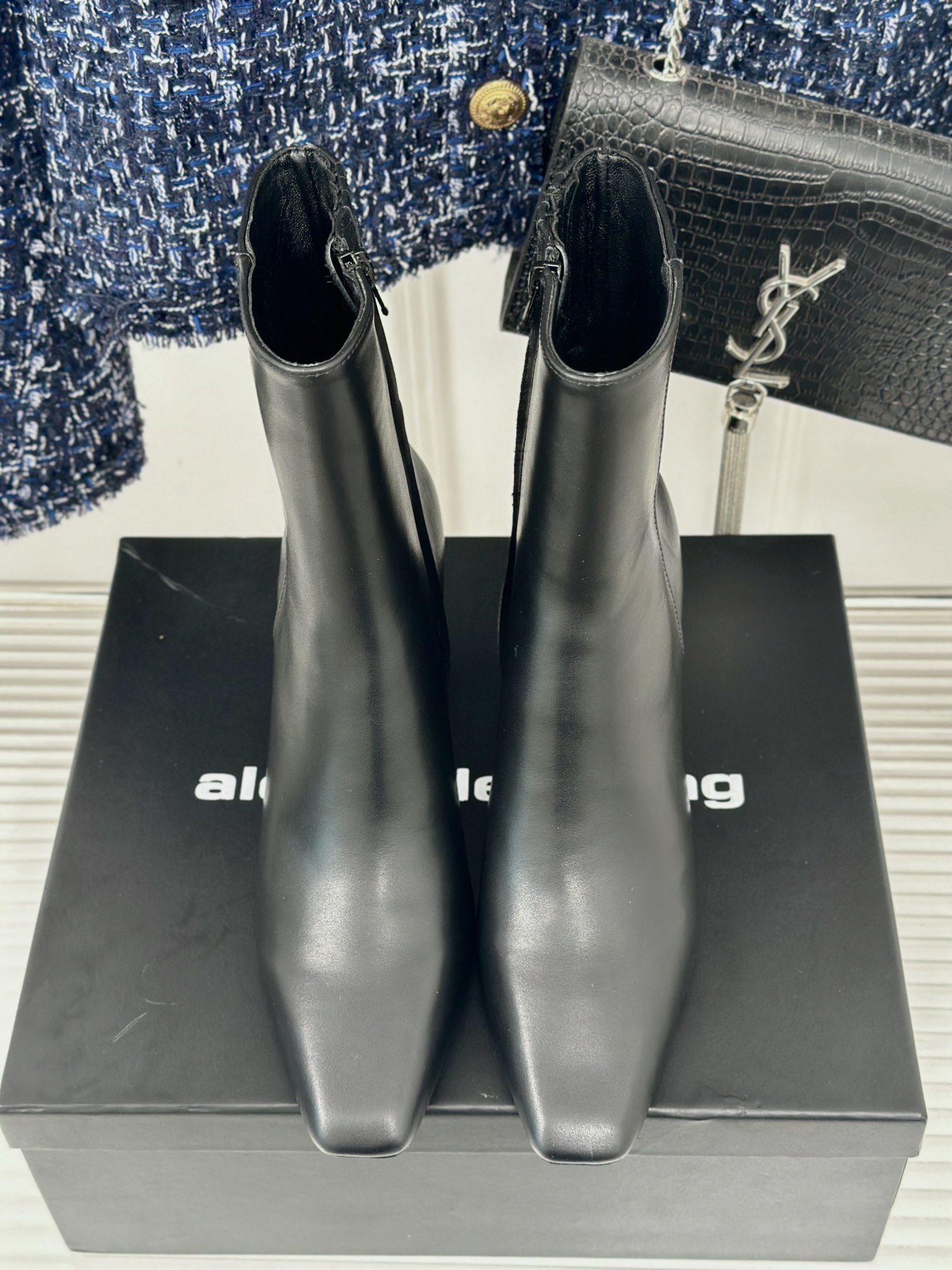 AlexanderWang/亚力山大.王24S秋冬新品短靴系列ins风新款推出这款继续延续了大王的经典简