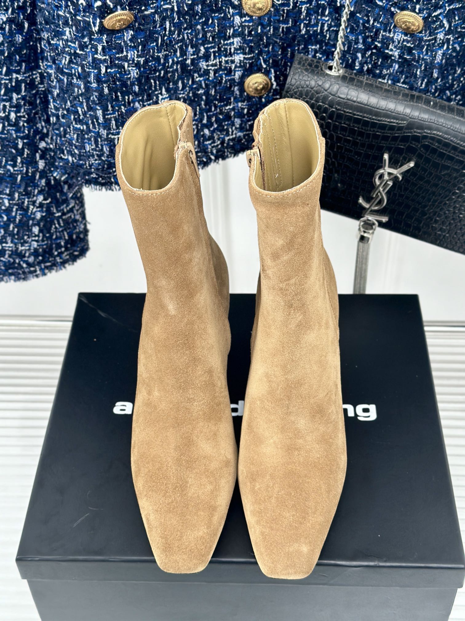 AlexanderWang/亚力山大.王24S秋冬新品短靴系列ins风新款推出这款继续延续了大王的经典简