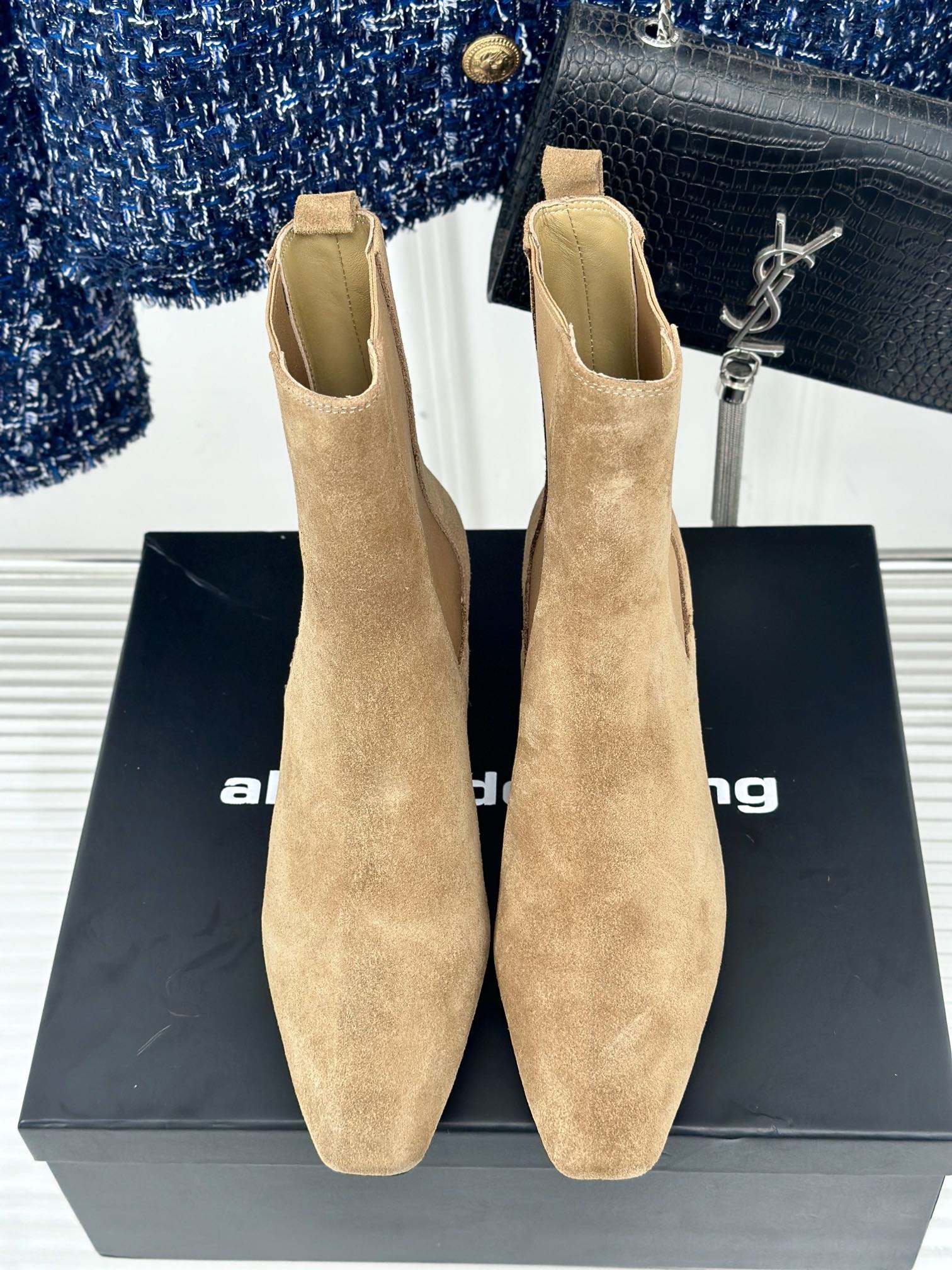 AlexanderWang/亚力山大.王24S秋冬新品短靴系列ins风新款推出这款继续延续了大王的经典简