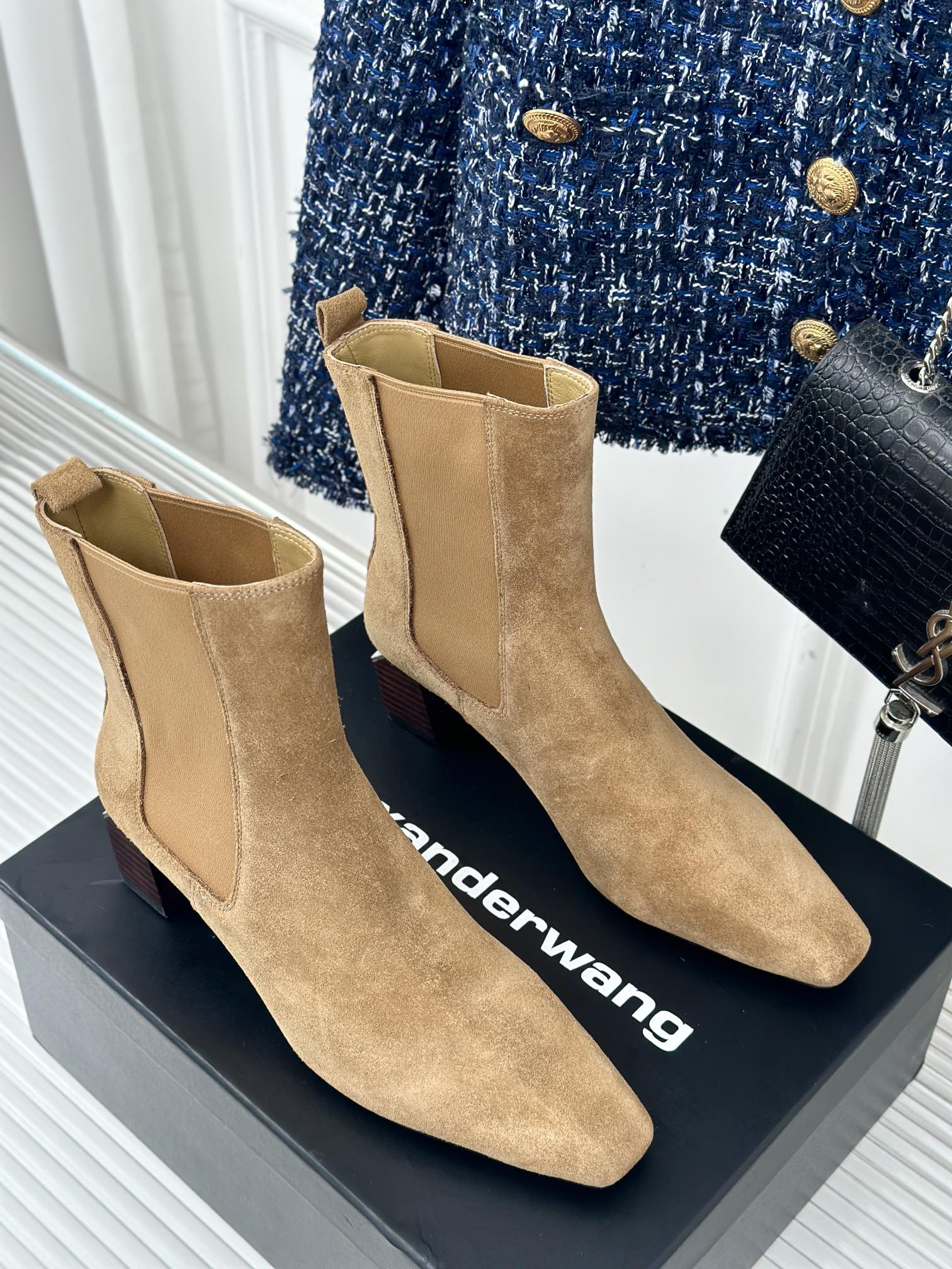 AlexanderWang/亚力山大.王24S秋冬新品短靴系列ins风新款推出这款继续延续了大王的经典简