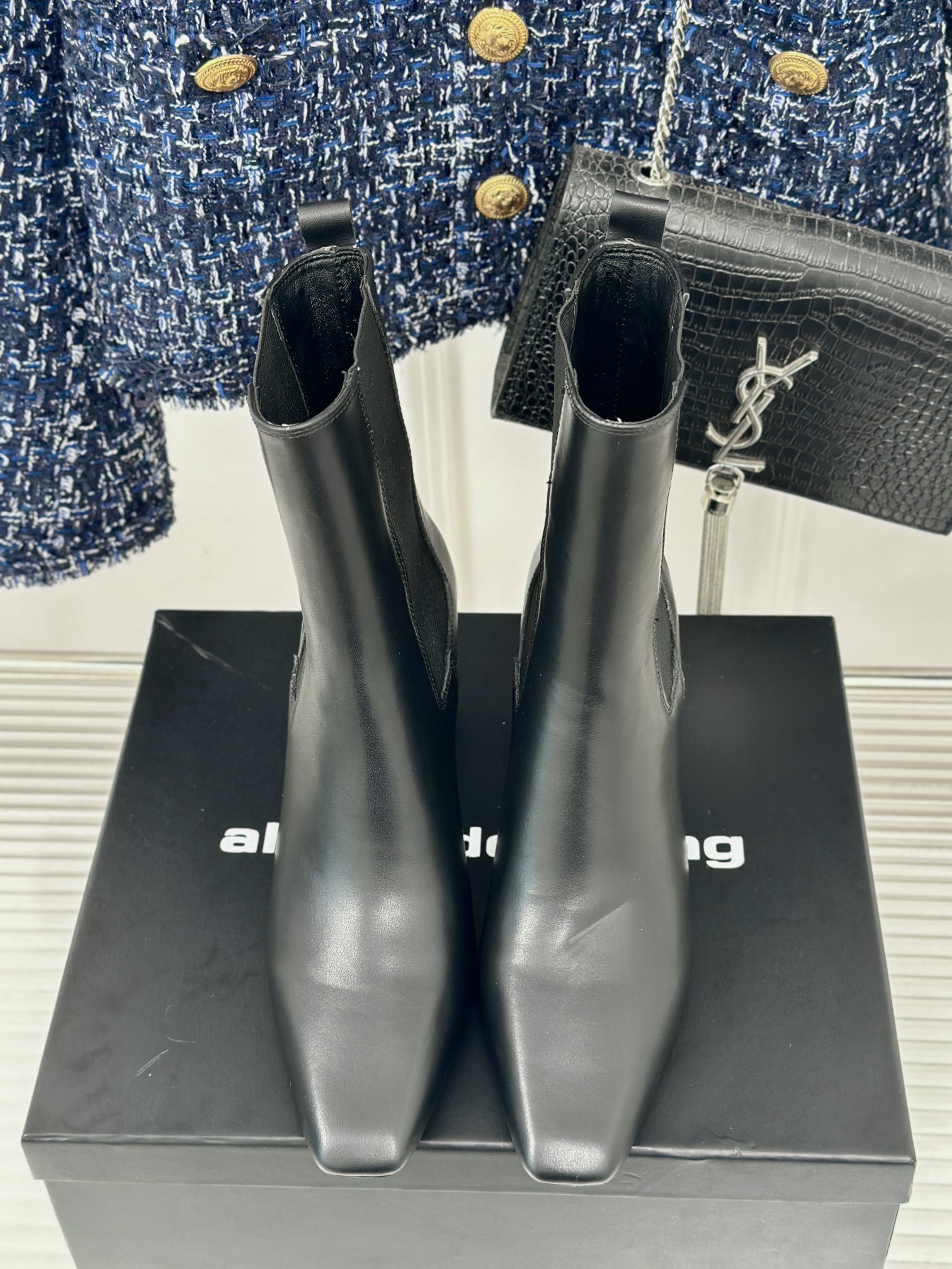 AlexanderWang/亚力山大.王24S秋冬新品短靴系列ins风新款推出这款继续延续了大王的经典简