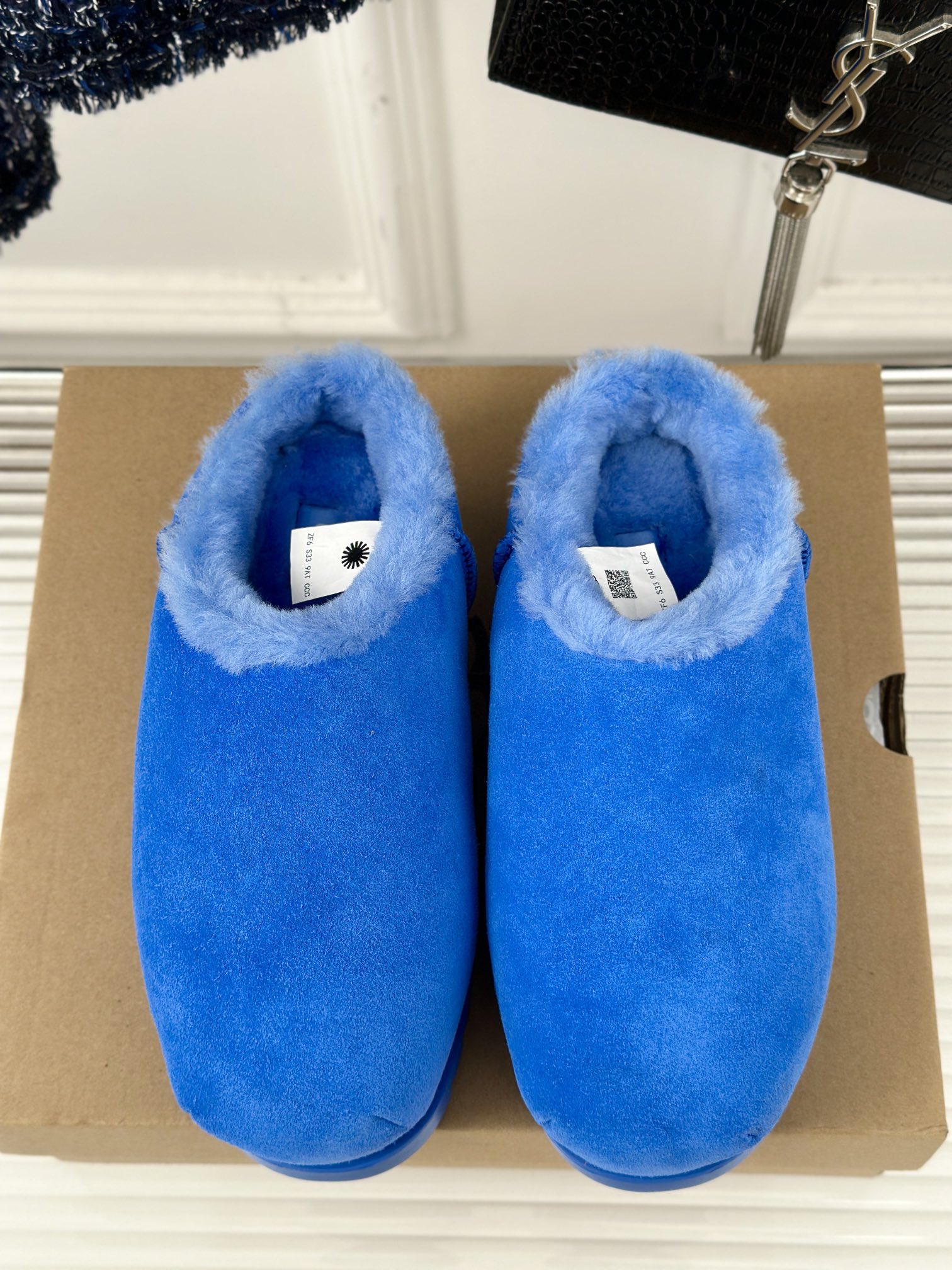 UGG24ss新品厚底马毛雪地靴这无法抗拒的新时尚今年的厚底系列真的是小个子的福音轻便好穿要温暖更要大长