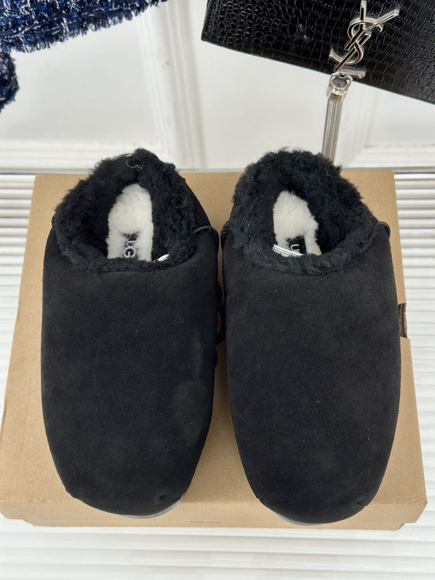 UGG24ss新品厚底马毛雪地靴这无法抗拒的新时尚今年的厚底系列真的是小个子的福音轻便好穿要温暖更要大长