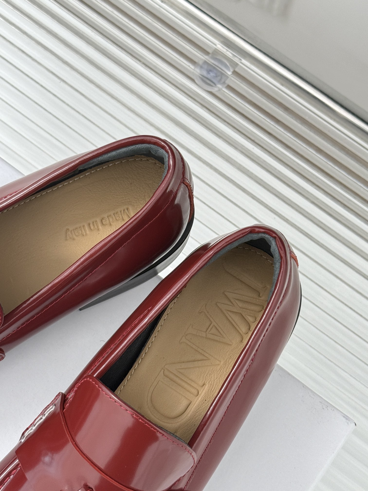 JWanderson25SS早春新品大流苏乐福鞋网红大爱的百搭款乐福鞋原版拆解复刻大流苏设计超酷时髦精必
