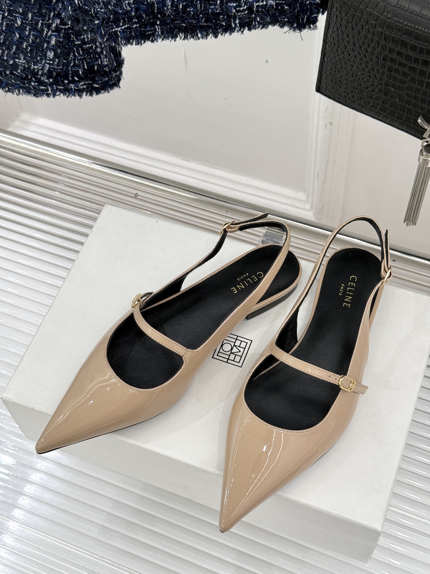 Italian Leather Cowboy Cloth Sandals: Reborn Selin Series, Factory Price $624 - 图片 2