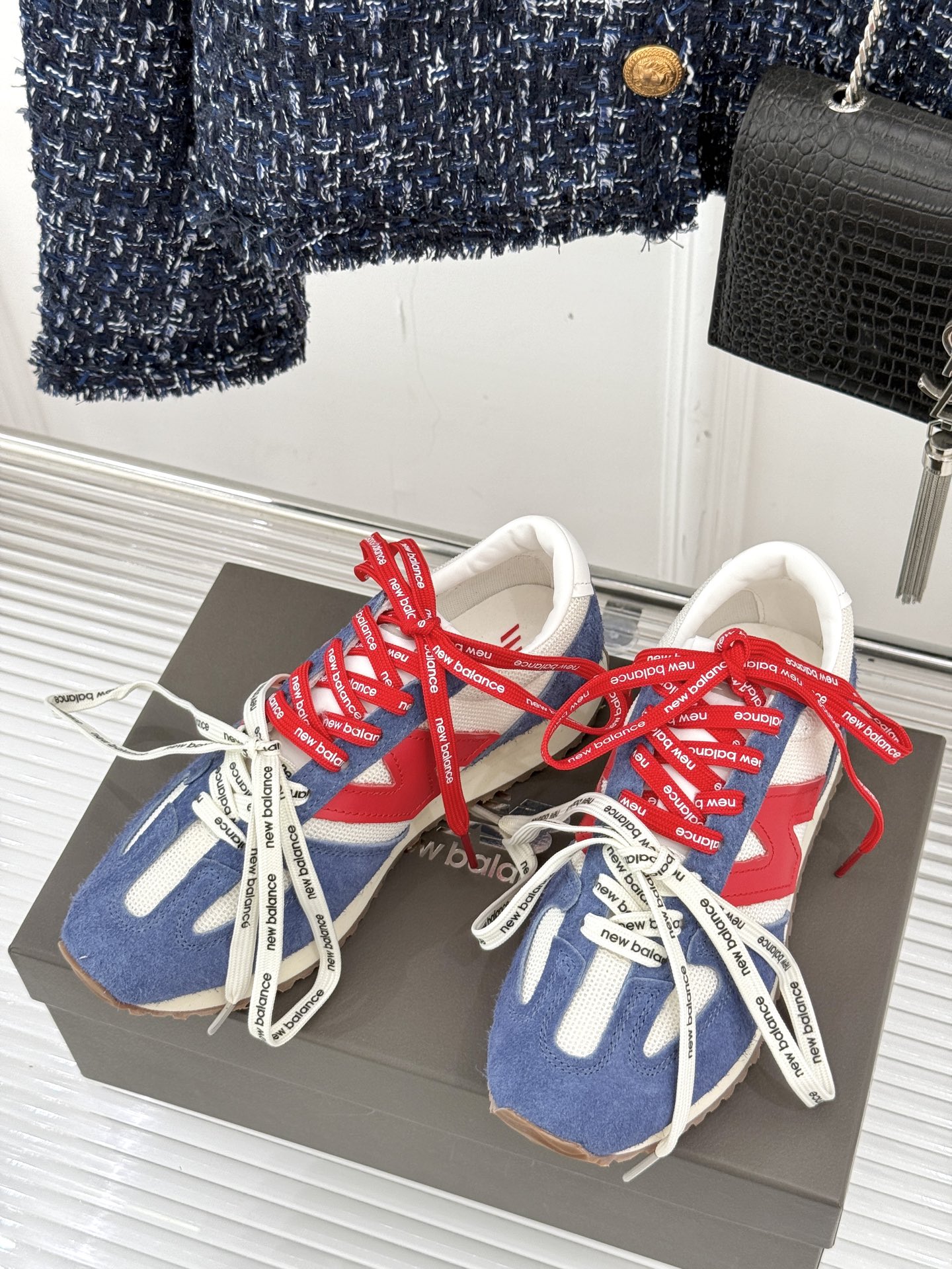 
New balance/纽百伦471 25ss新品 
复古休闲运动鞋
张元英同款 原版独立开模 原鞋开