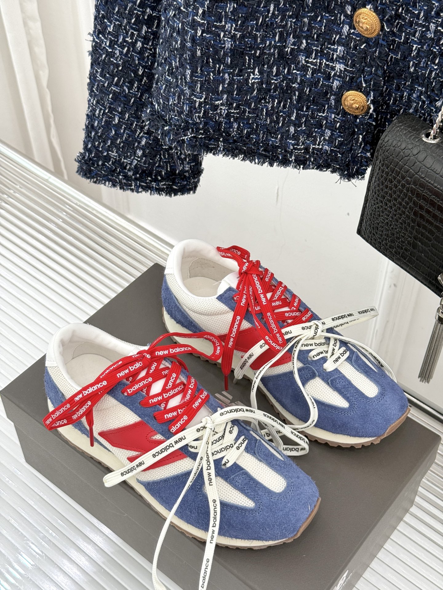 
New balance/纽百伦471 25ss新品 
复古休闲运动鞋
张元英同款 原版独立开模 原鞋开