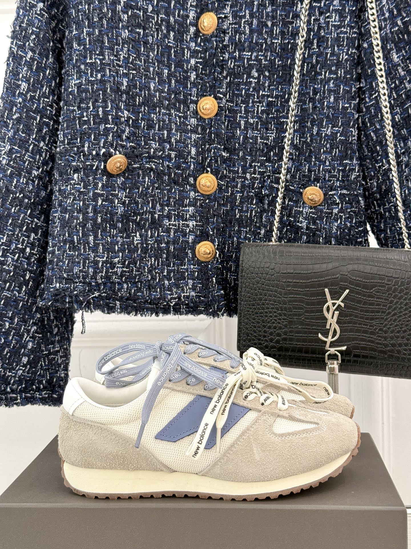 
New balance/纽百伦471 25ss新品 
复古休闲运动鞋
张元英同款 原版独立开模 原鞋开